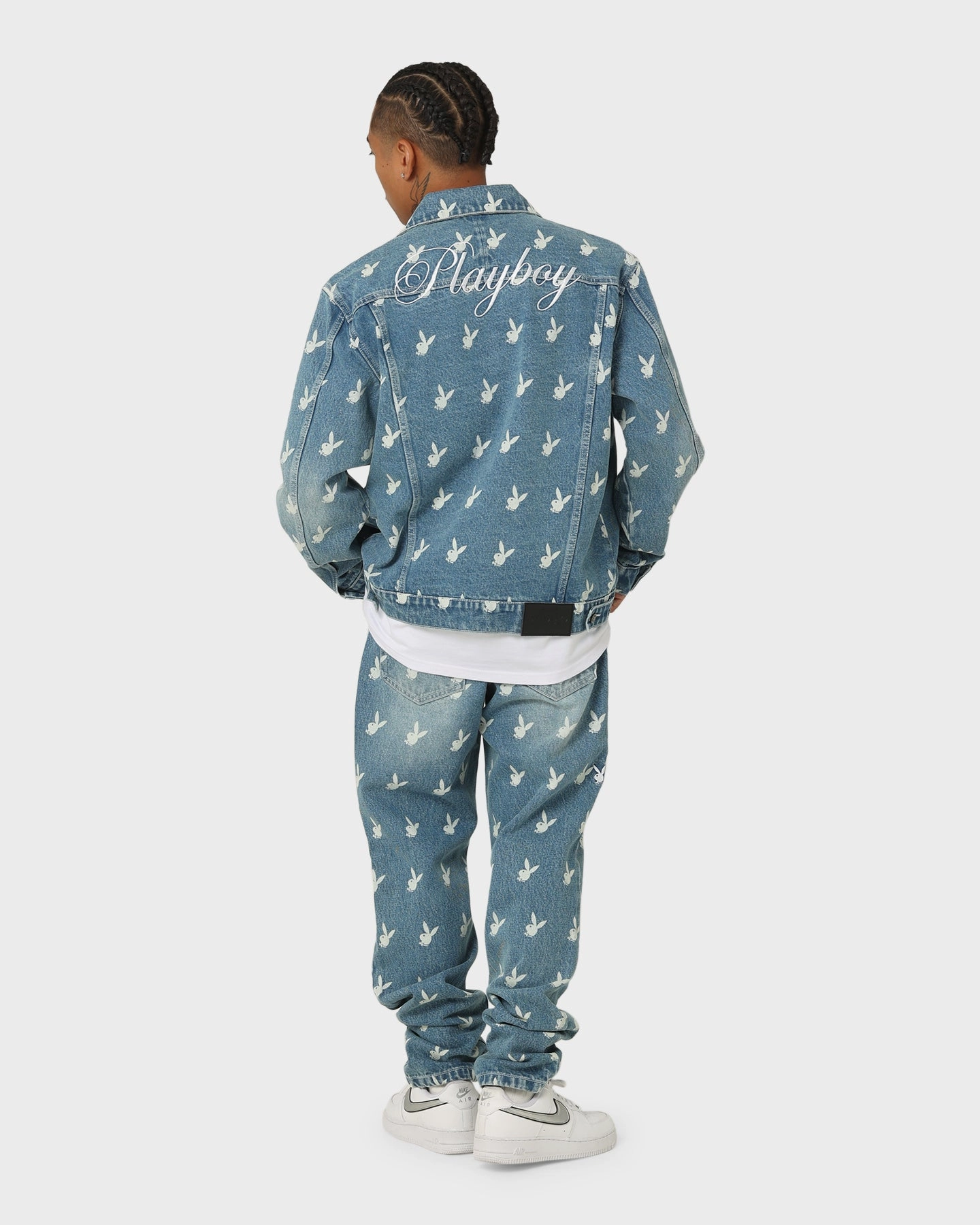 heirloom Playboy By CK Players Denim Jacket Vintage Blue