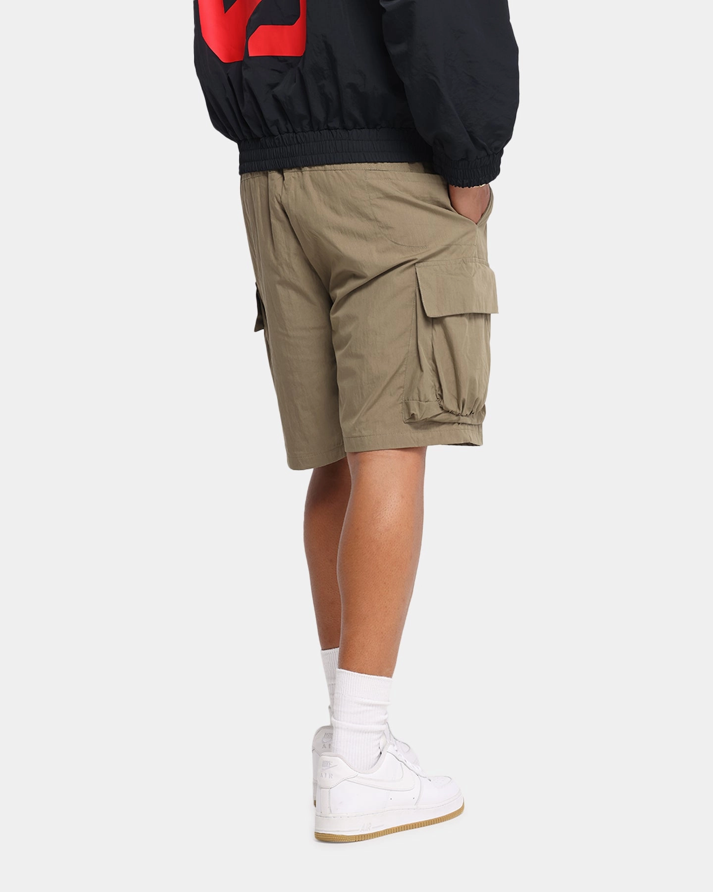 Durable Weave Fabric Golf shorts The Anti Order Anti Military Cargo Shorts Dark Taupe