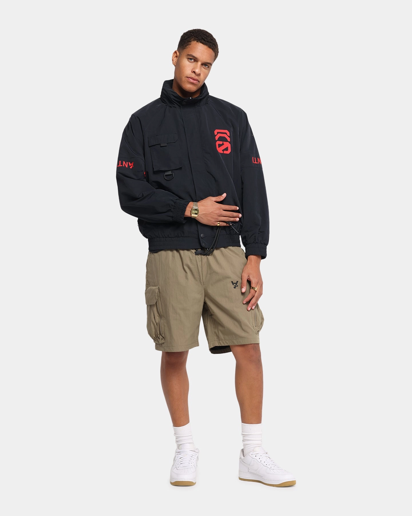 Quick Release Closure Mood Match The Anti Order Anti Military Cargo Shorts Dark Taupe