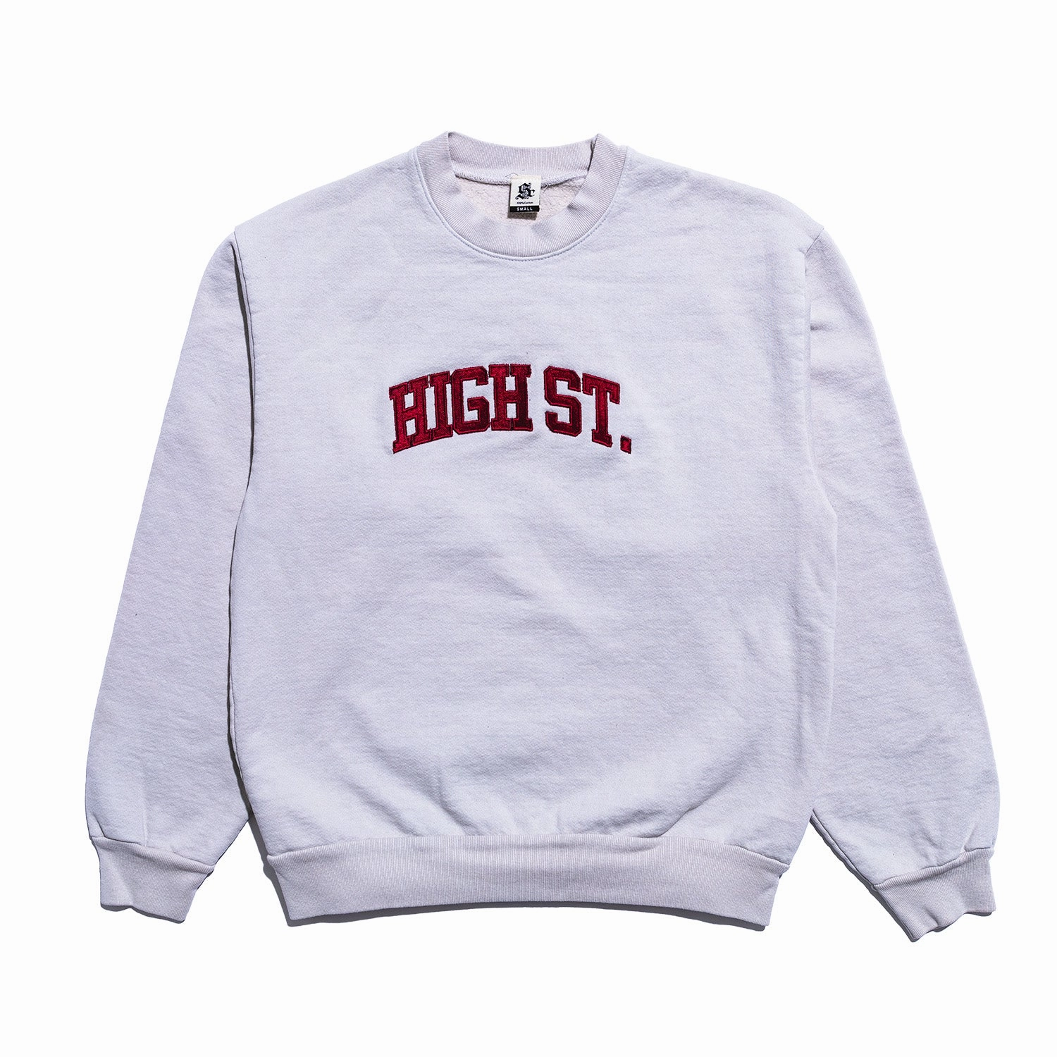 Core Minimal Sole Classics High Street Embroidered Crewneck 'Cement'