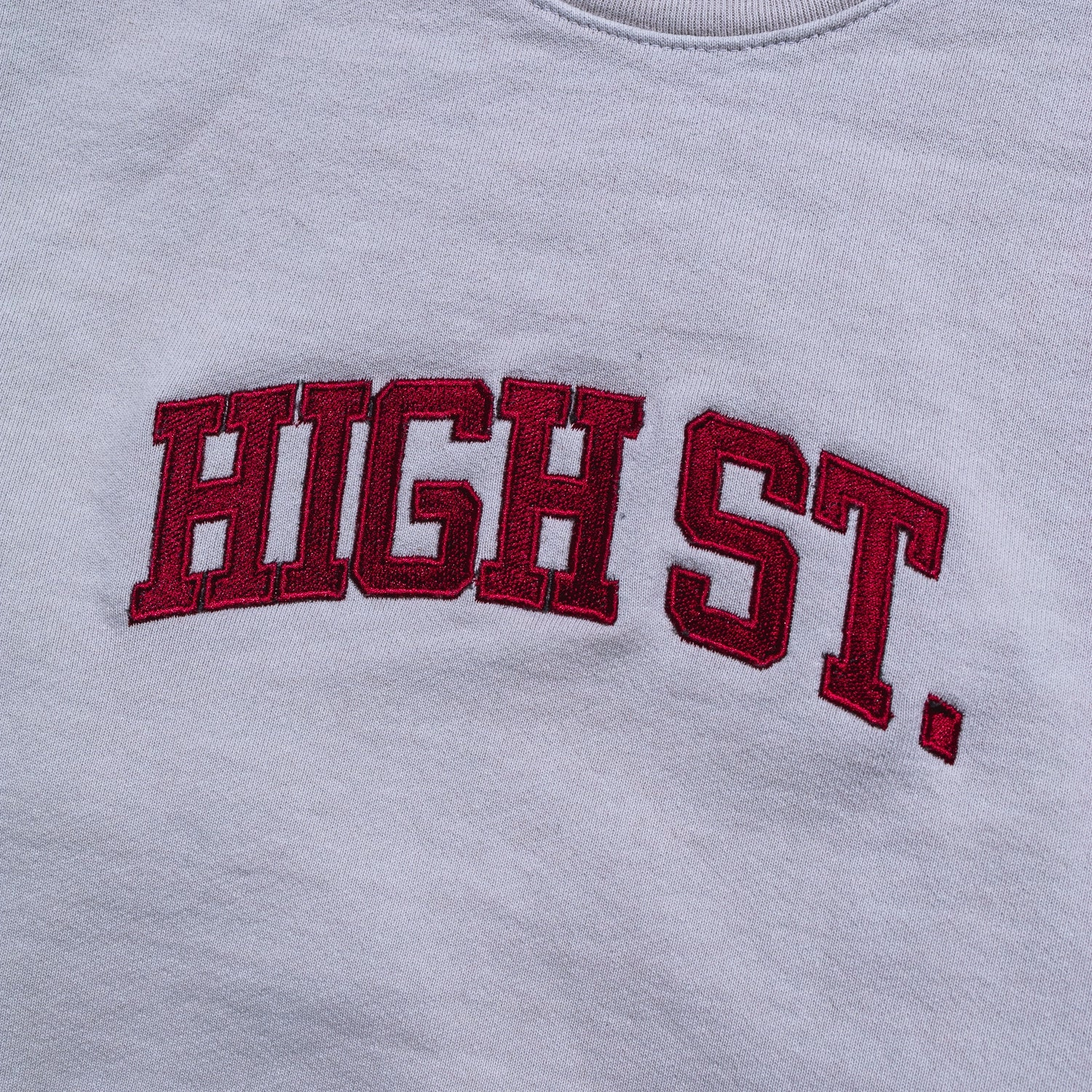 Sole Classics High Street Embroidered Crewneck 'Cement' product solo confidence