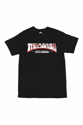 Trendy Comfort Fit quick dry Thrasher Firme Logo Tee