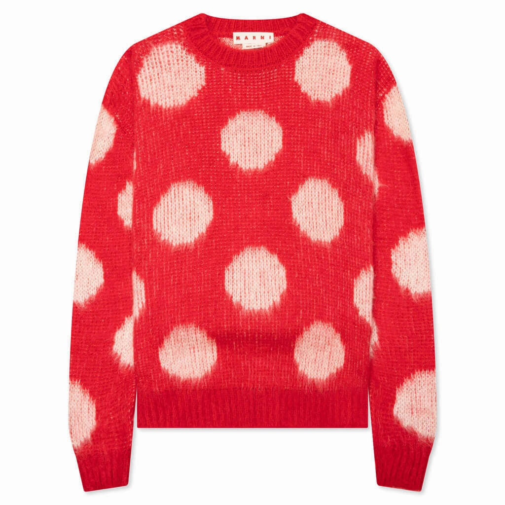 product marketing product sustainability impact Marni Roundneck Sweater 'tulip'