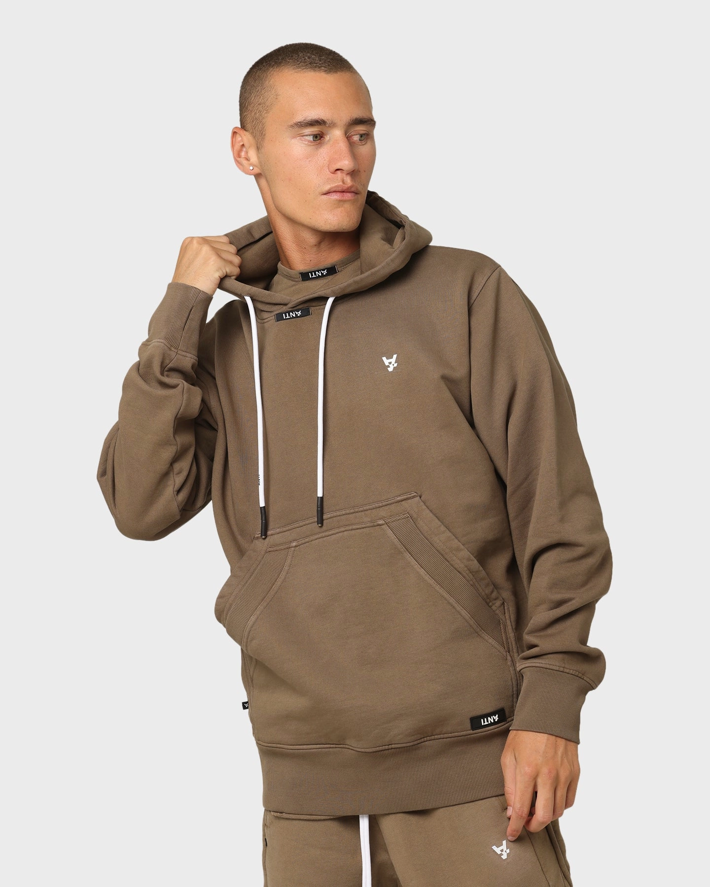 The Anti Order Anti Essential Hoodie Vintage Brown Compassion
