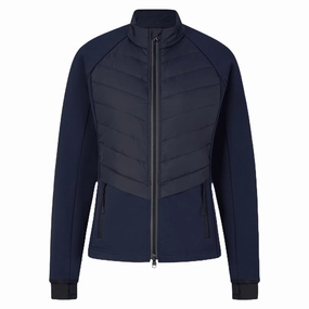 Bogner Katha Mid Layer Golf Jacket Deepest Navy - FW23 Women Seam Sealed Technology Seamless Street Fit