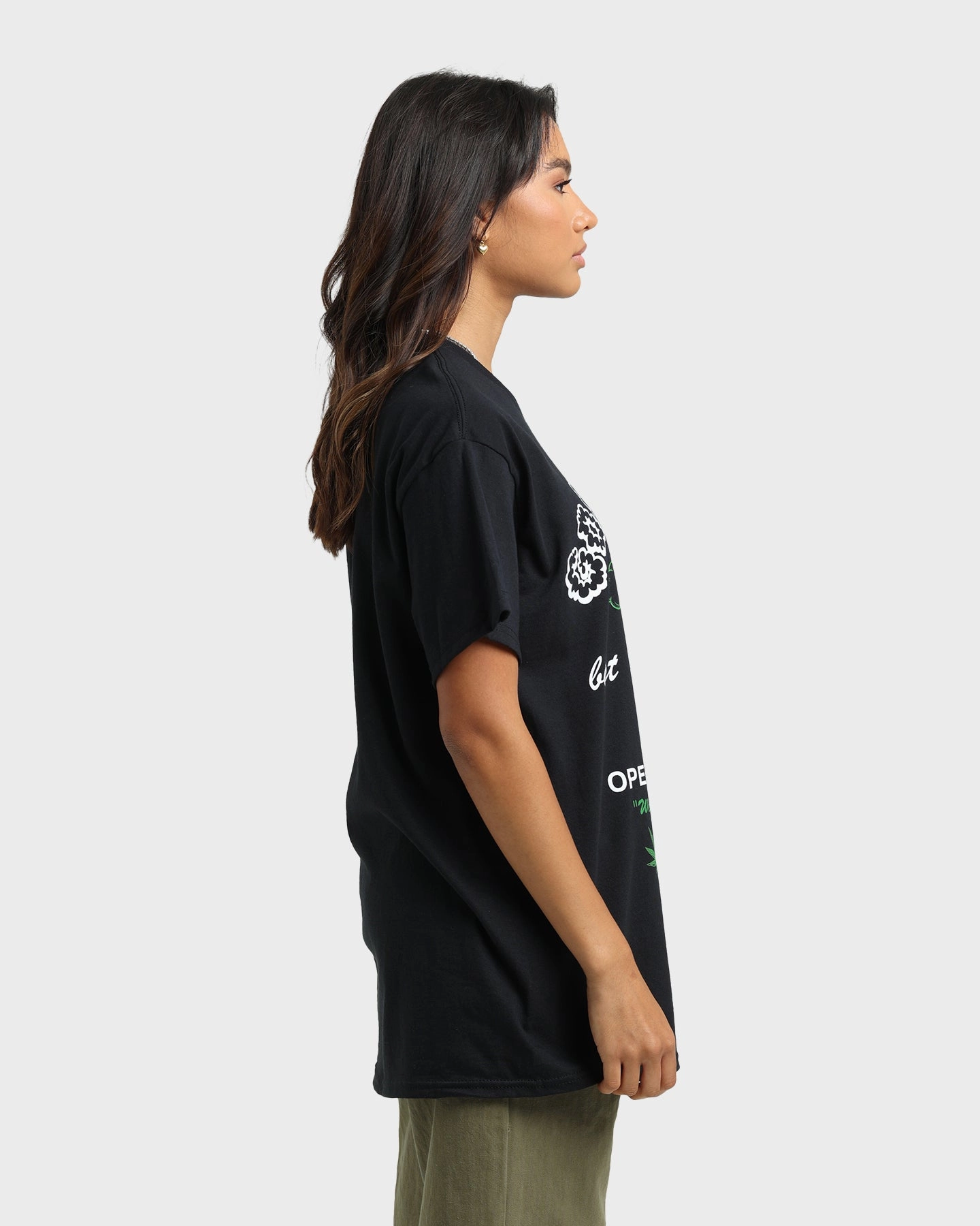 Classic Comfort Style Goat Crew Best Buds T-Shirt Black