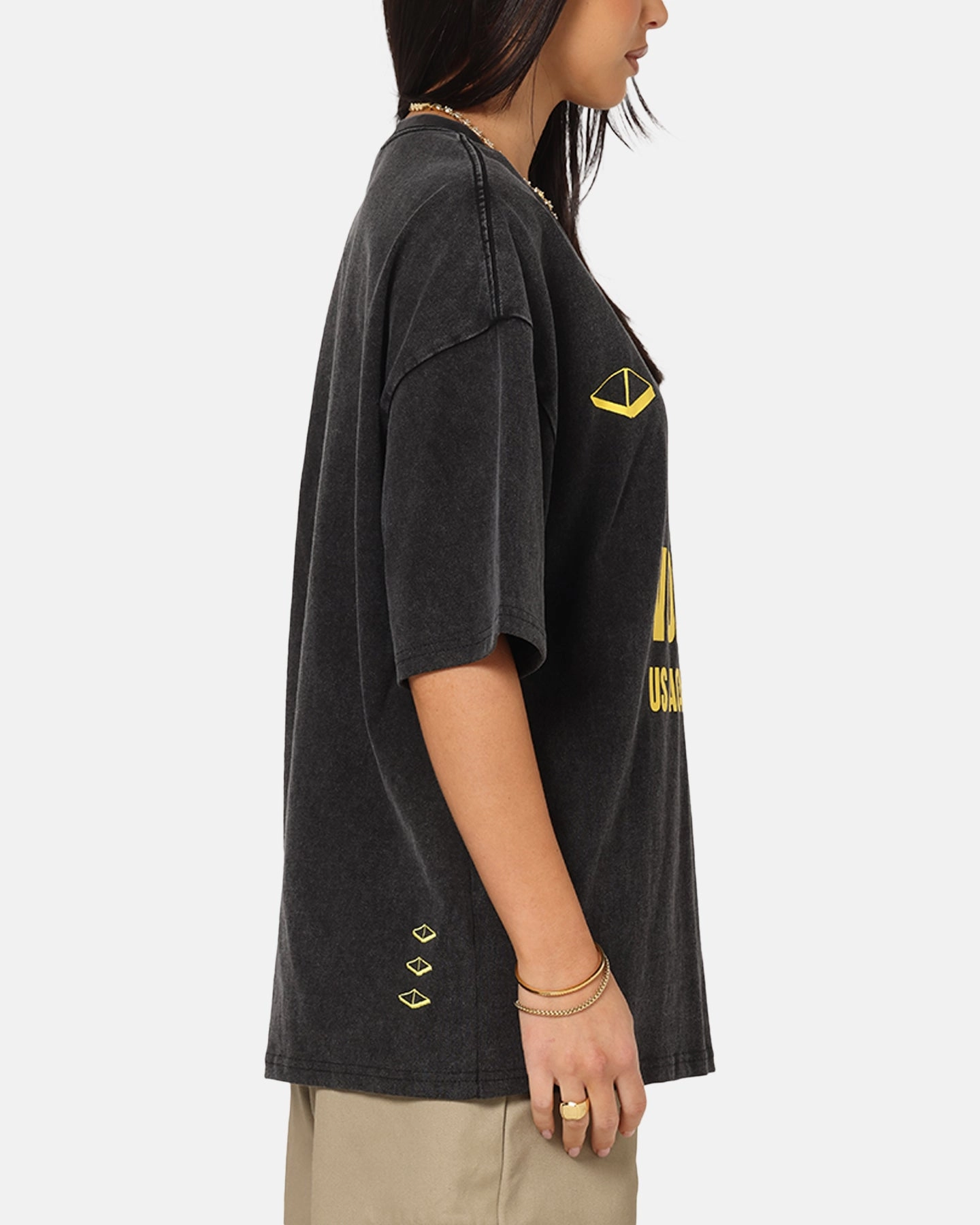 Quick Fit ReinforcedHems Vouseti Believe T-Shirt Black