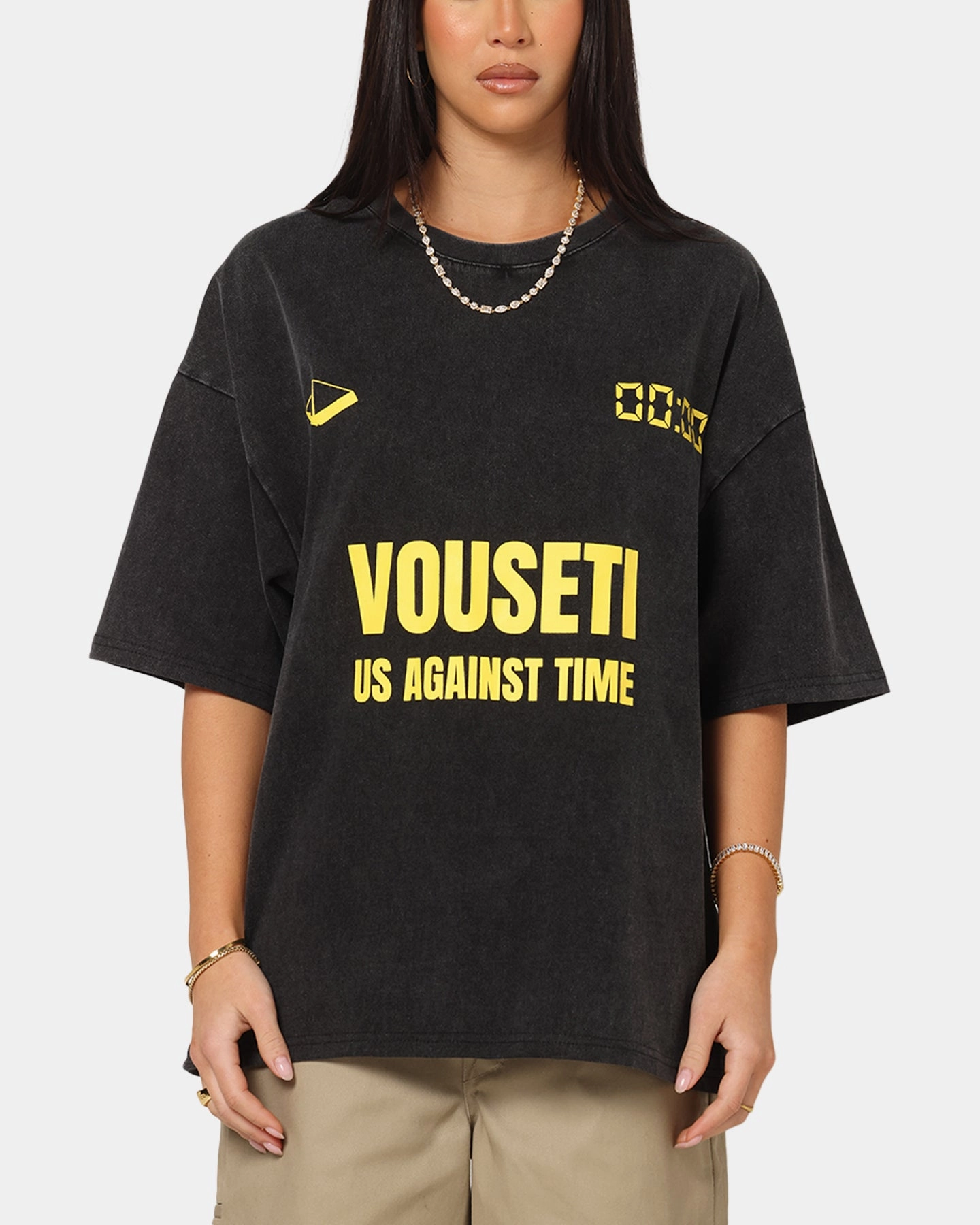 Vouseti Believe T-Shirt Black Hypoallergenic Textile