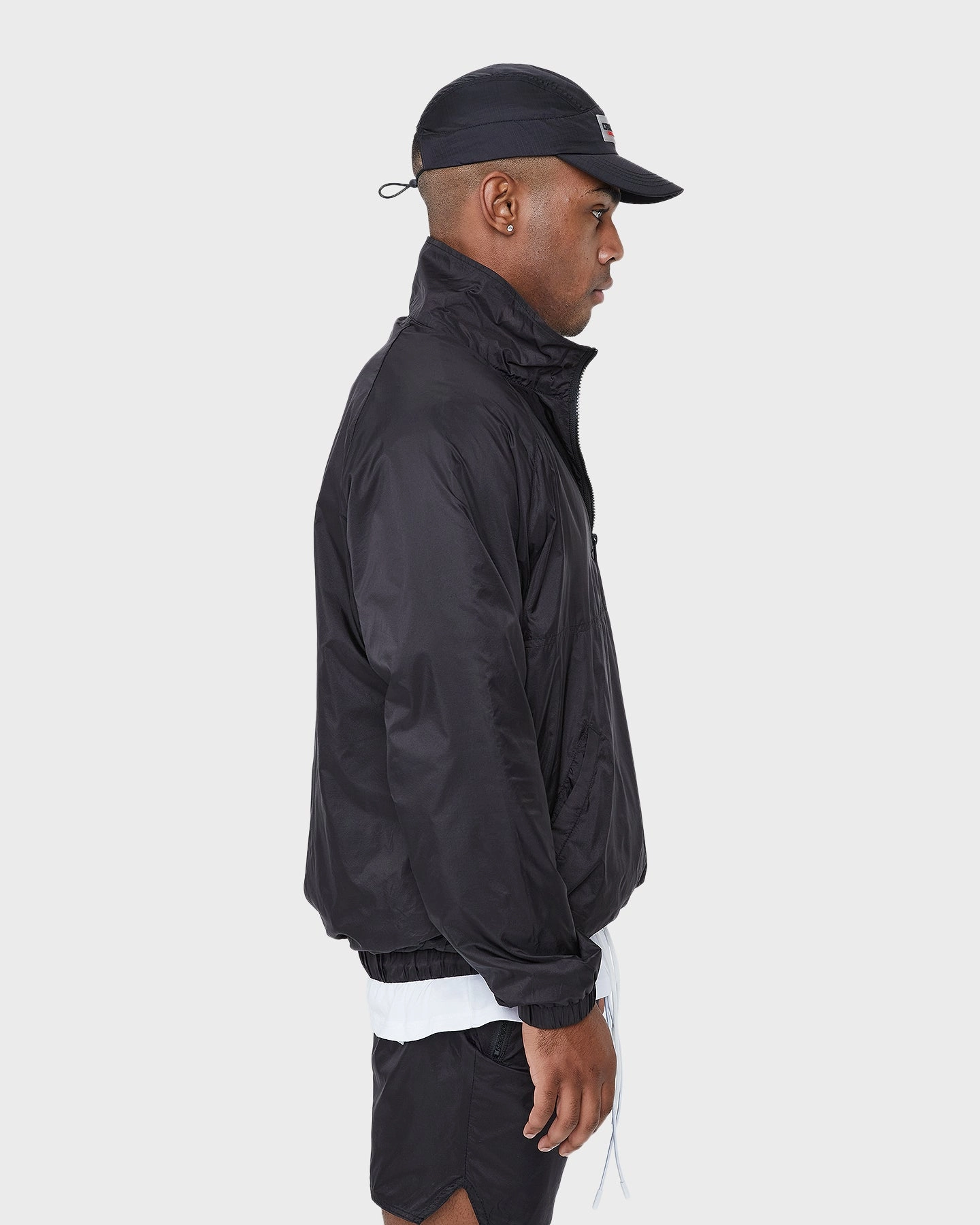 Carr?? Revolution Wear 3/4 Windbreaker Black PreShrunk Cotton Blend Prevent