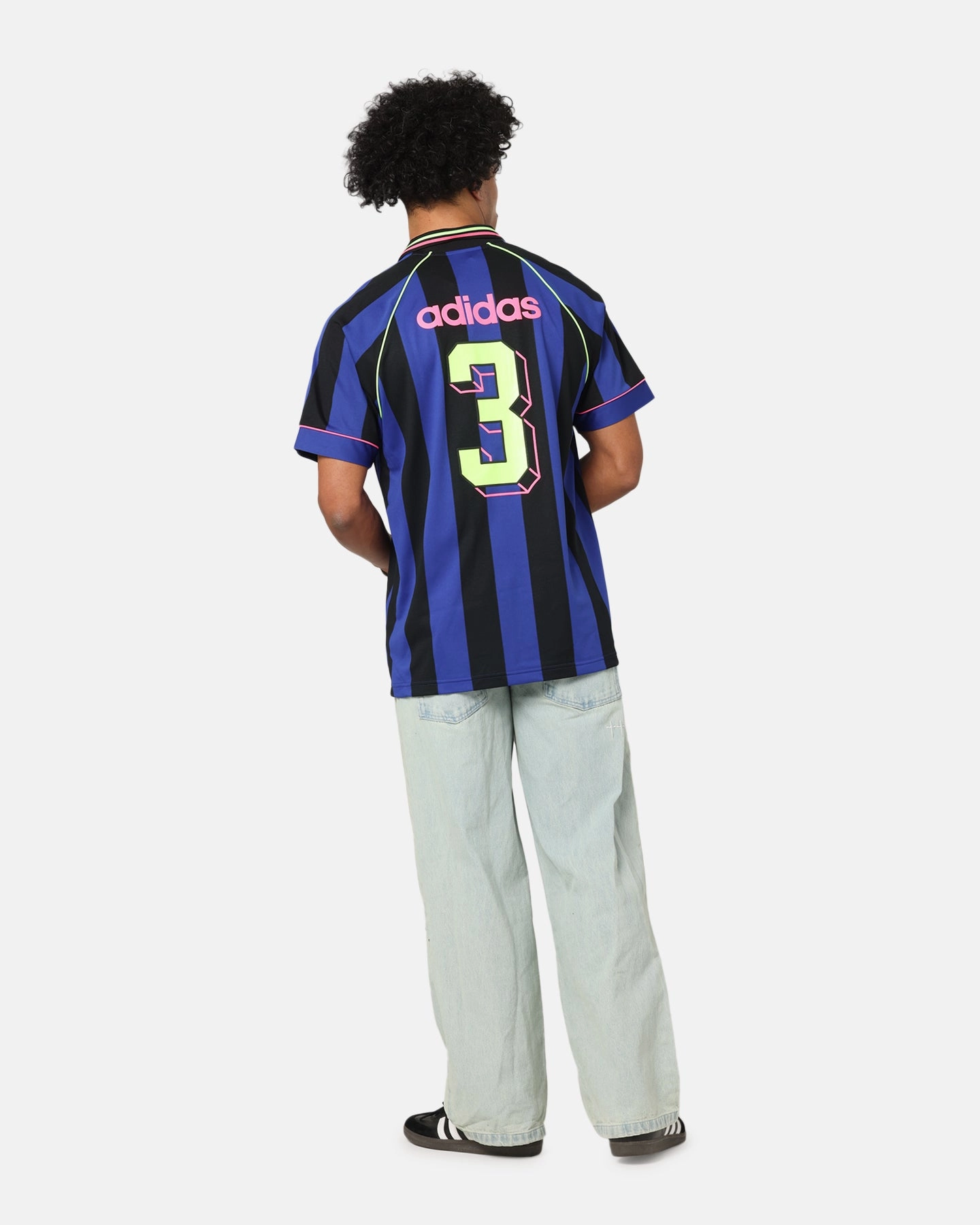 Athletic Motion Adidas Jacquard Jersey Blue/Black