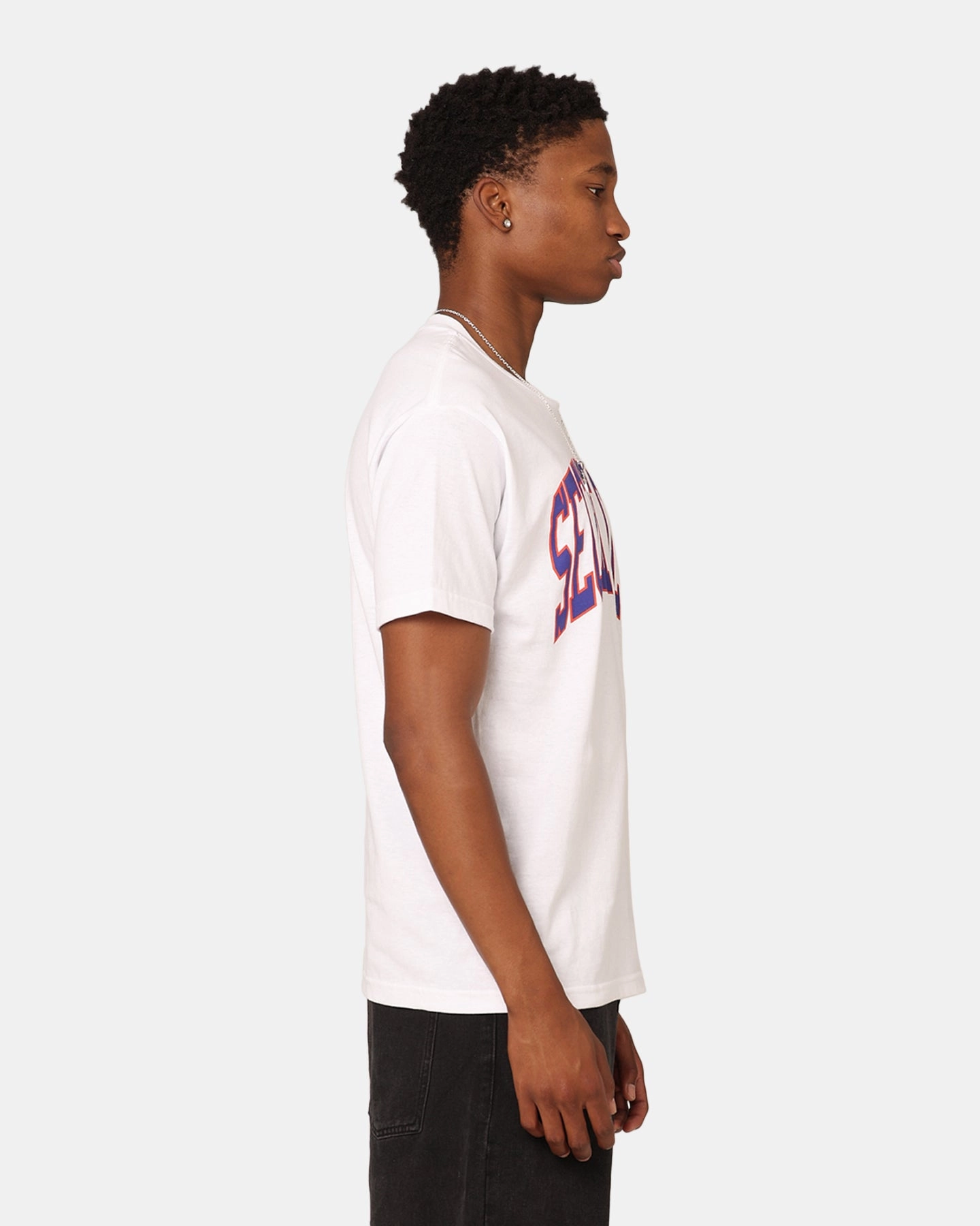 Secret Club Arc T-Shirt White men's clothing Unisex