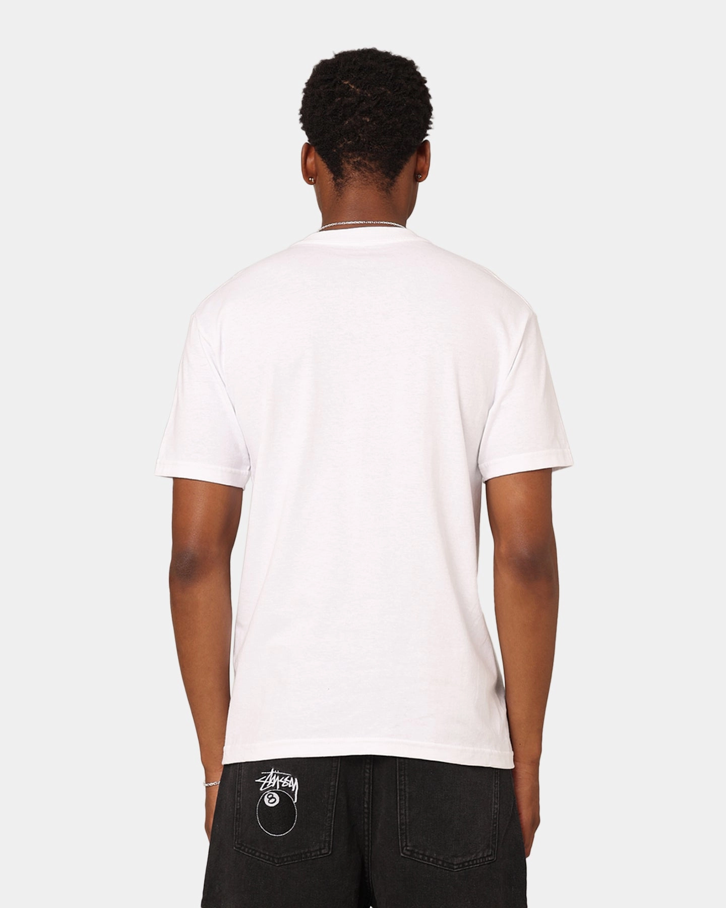 Secret Club Arc T-Shirt White Bold Style
