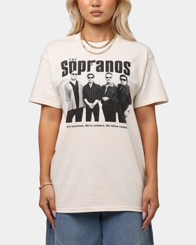 Cozy Style On-the-Go Comfort The Sopranos It's Business T-Shirt Off White
