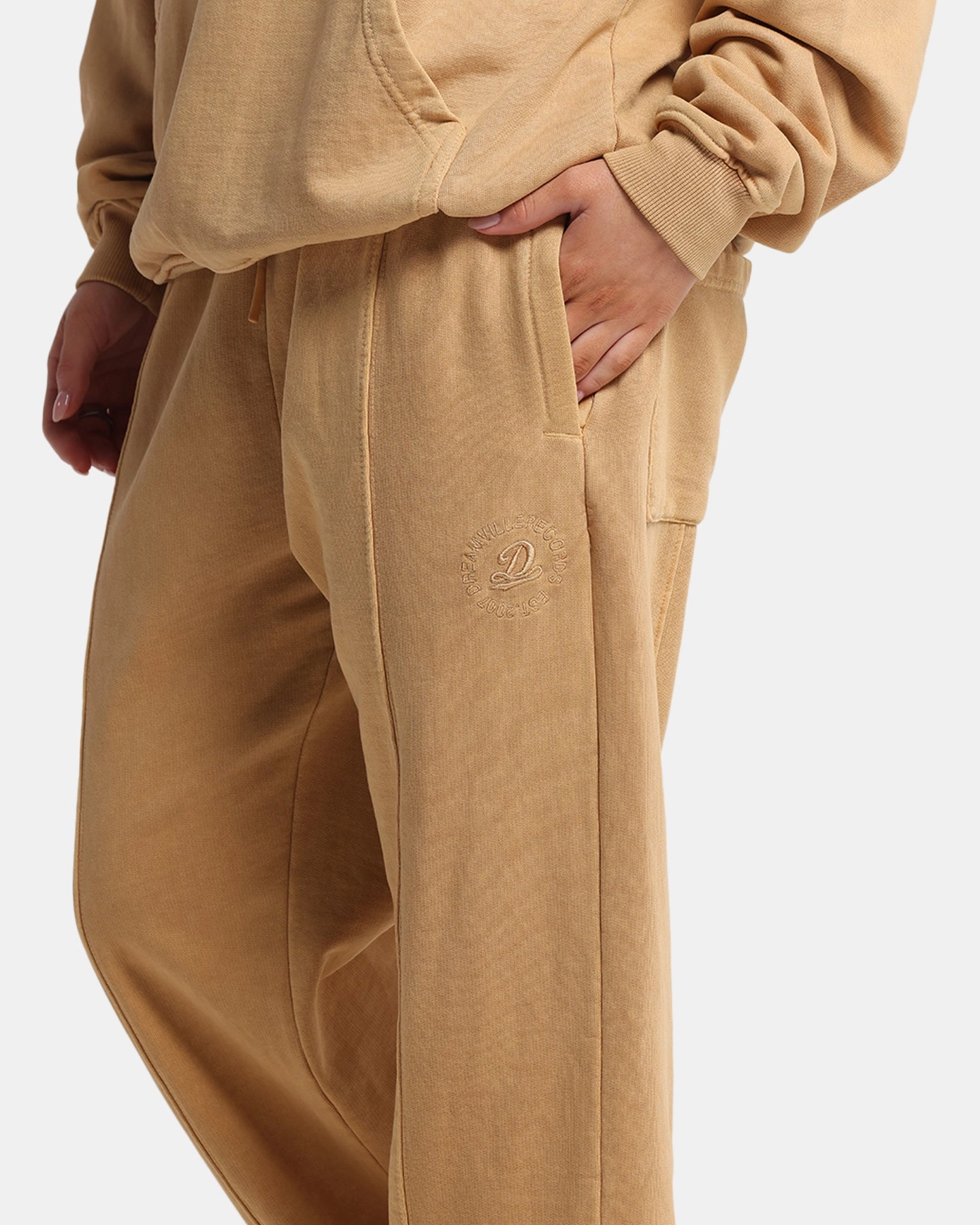 Dreamville Tonal Sweatpants Sand Wash Adjustable Fit