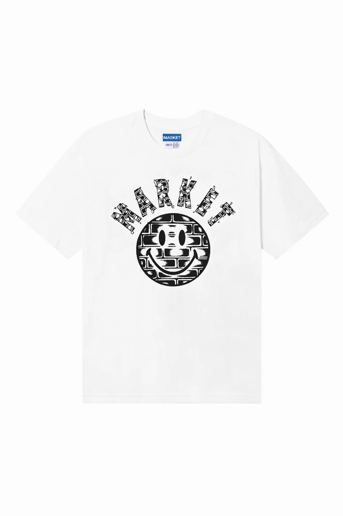 Sporty Design GarmentDyedTexture Market Studios Smiley Brickhouse Tee
