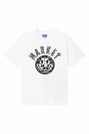 Outdoor Leisure Look Breathable Fit Market Studios Smiley Brickhouse Tee