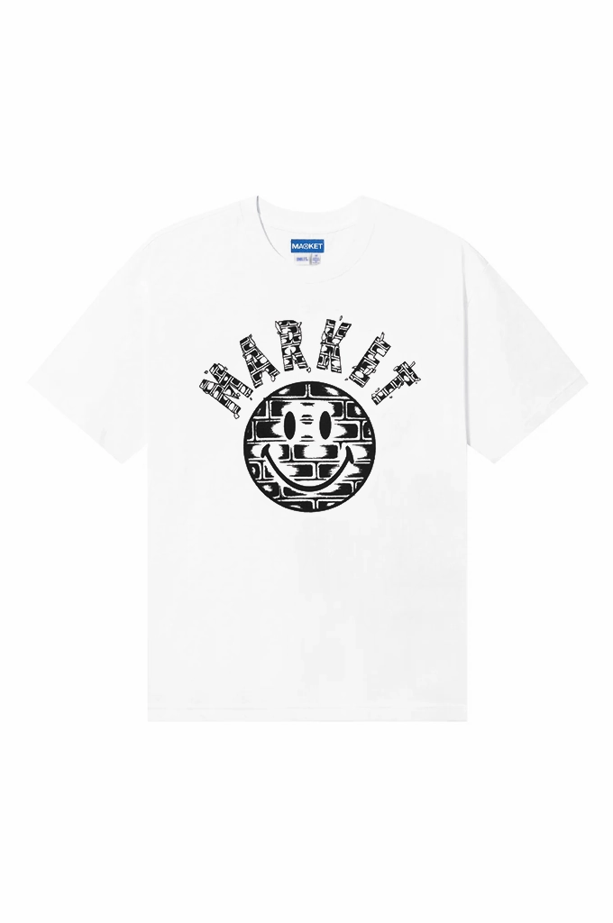 Outdoor Leisure Look Breathable Fit Market Studios Smiley Brickhouse Tee