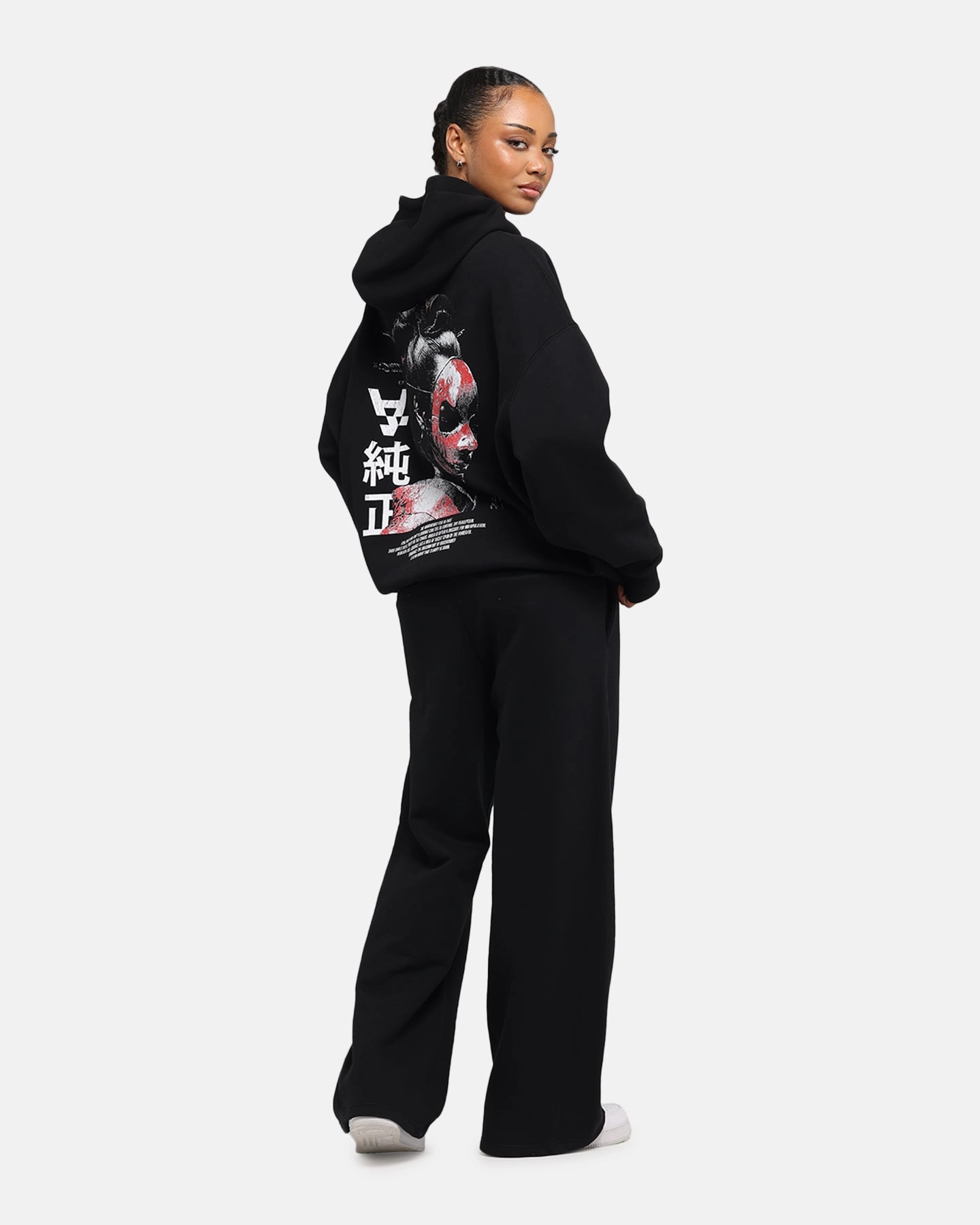 Passion The Anti Order Truth In Chaos Boxy Hoodie Black
