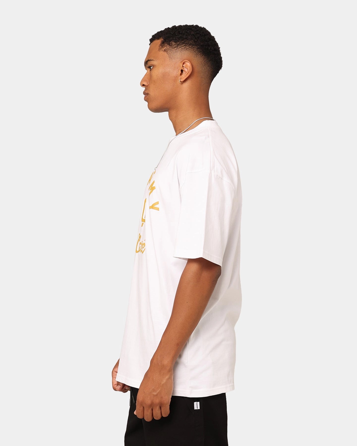 Carre CA Stamp T-Shirt White Sporty Style Wear