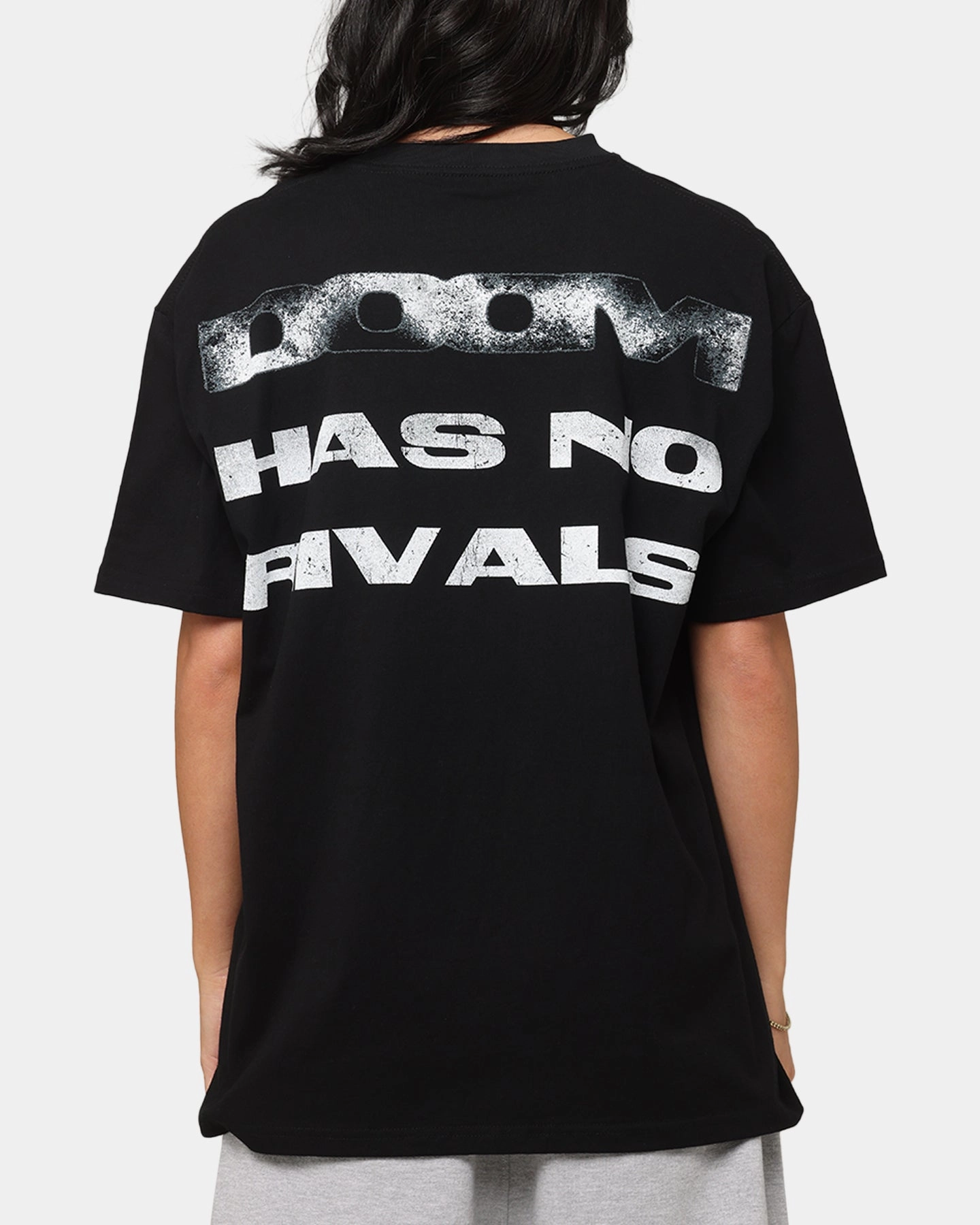 Goat Crew Marvel Doctor Doom No Rivals Heavy T-Shirt Black Abrasion Resistant Fabric