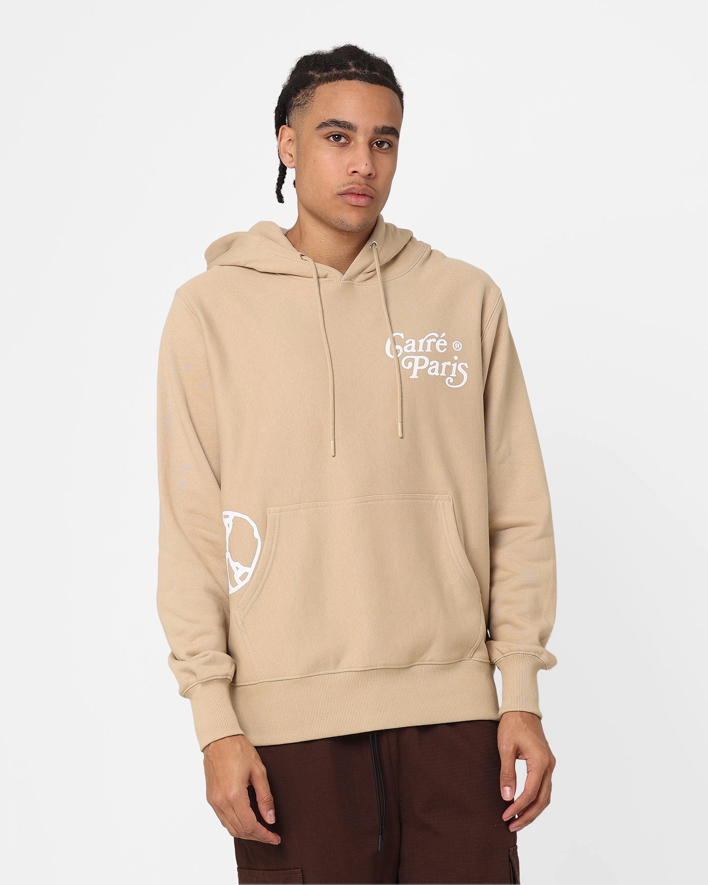 Carre Peacemaker Classic Hoodie Stone Seasonal Function VentilatedPanels