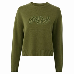 Malbon Boat Golf Sweater Olive - FW24 Women Dynamic flex