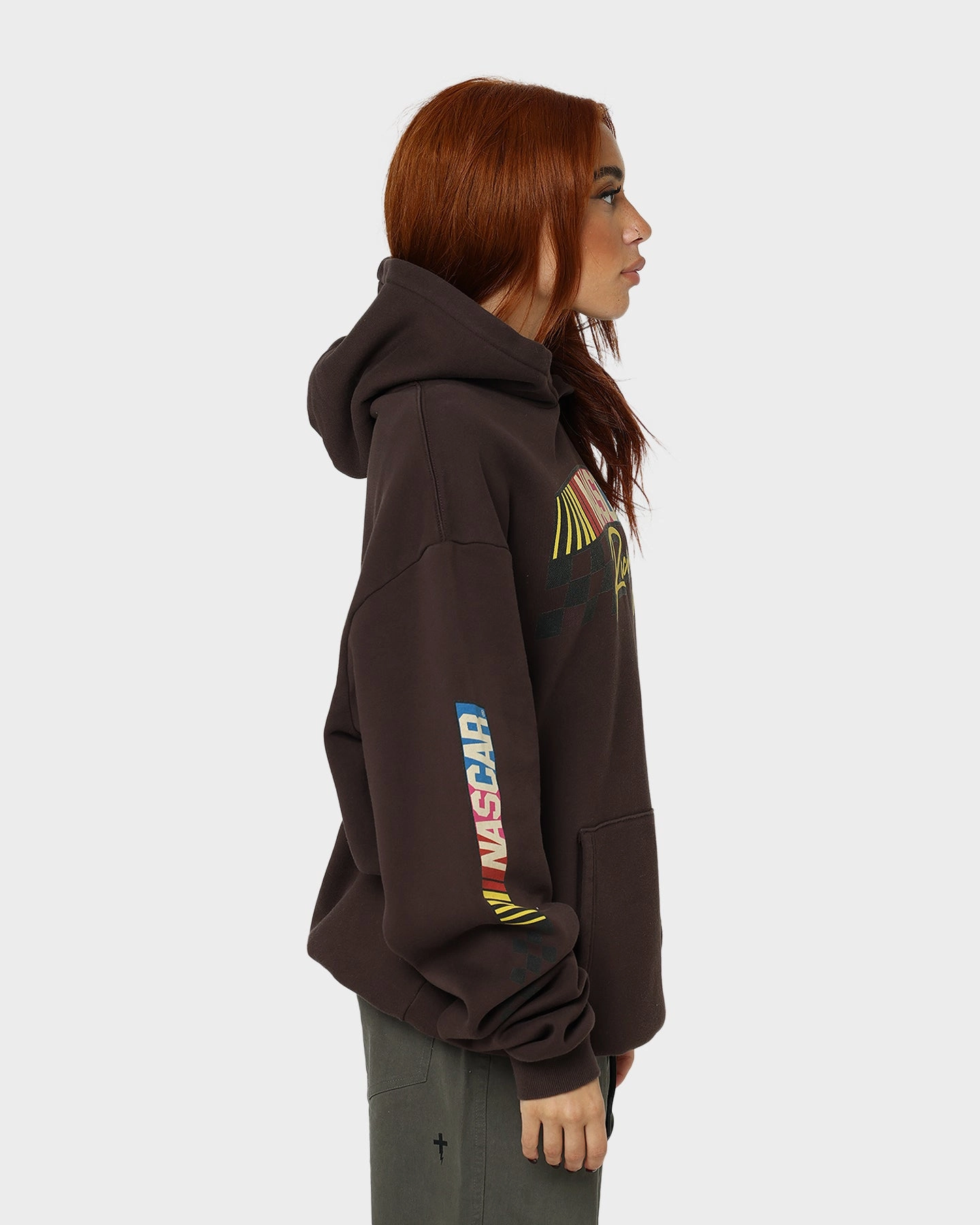 NASCAR NASCAR Racing Hoodie Chocolate Brown Solution suitable for talent shows