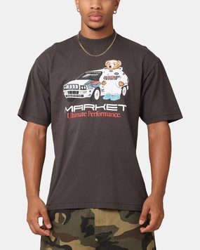 Flexible Wear Market Ultimate Rally T-Shirt Washed Black