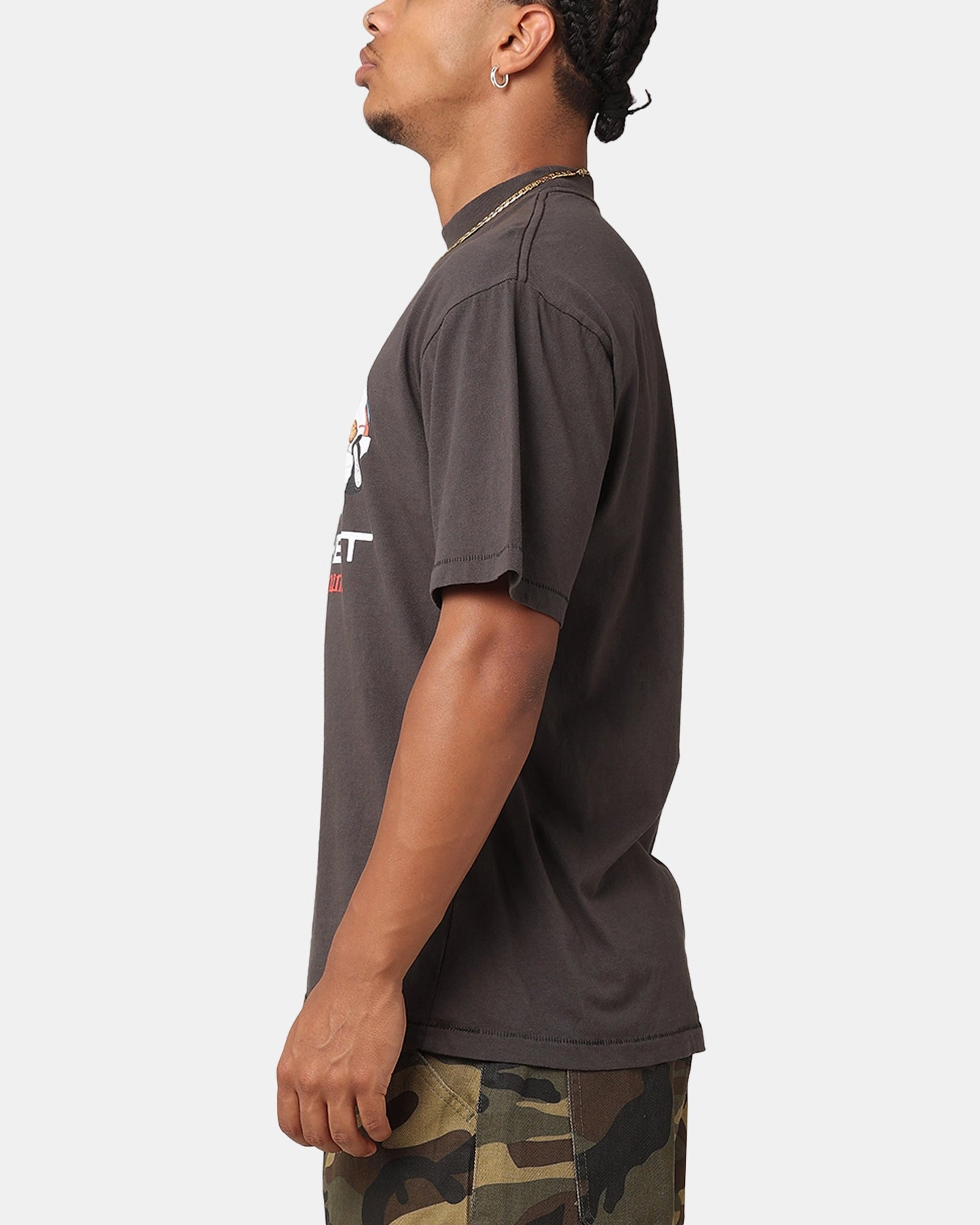 Market Ultimate Rally T-Shirt Washed Black Comfort Style Eco Certified Textile
