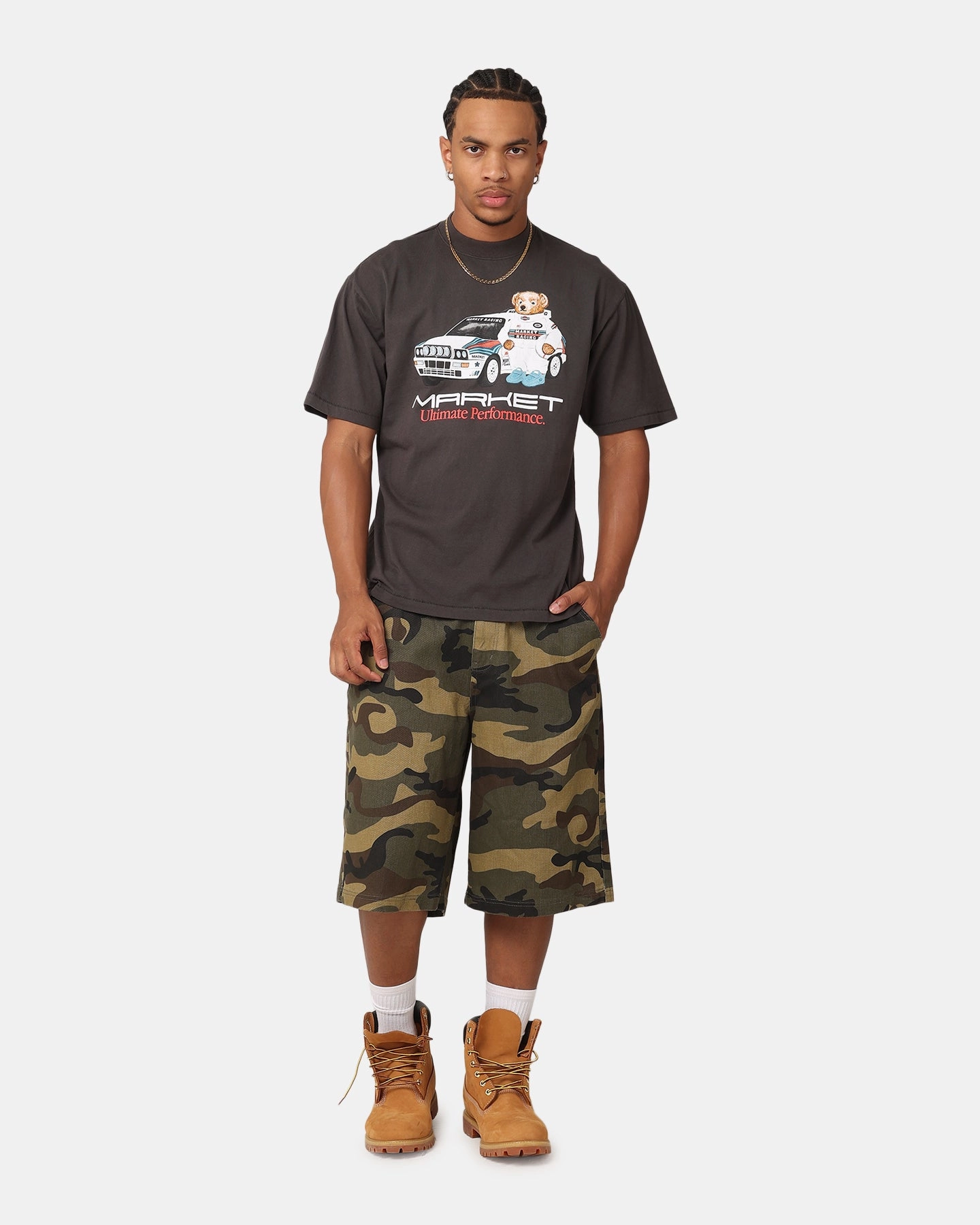 Market Ultimate Rally T-Shirt Washed Black Essential Fit