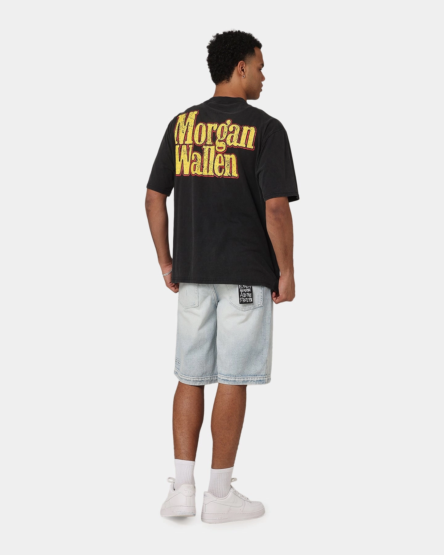 Morgan Wallen Truck T-Shirt Washed Black Moisture Management Technology
