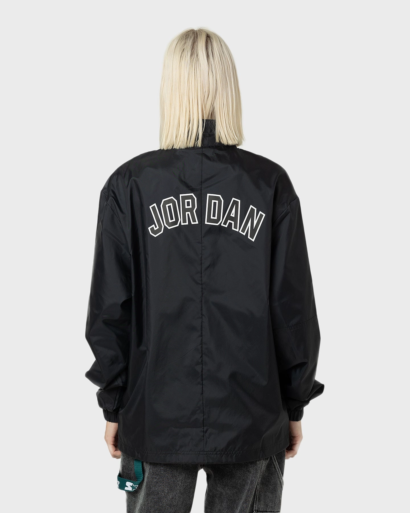 Swim Weatherproof Seams Jordan Sport DNA Statement Jacket Black