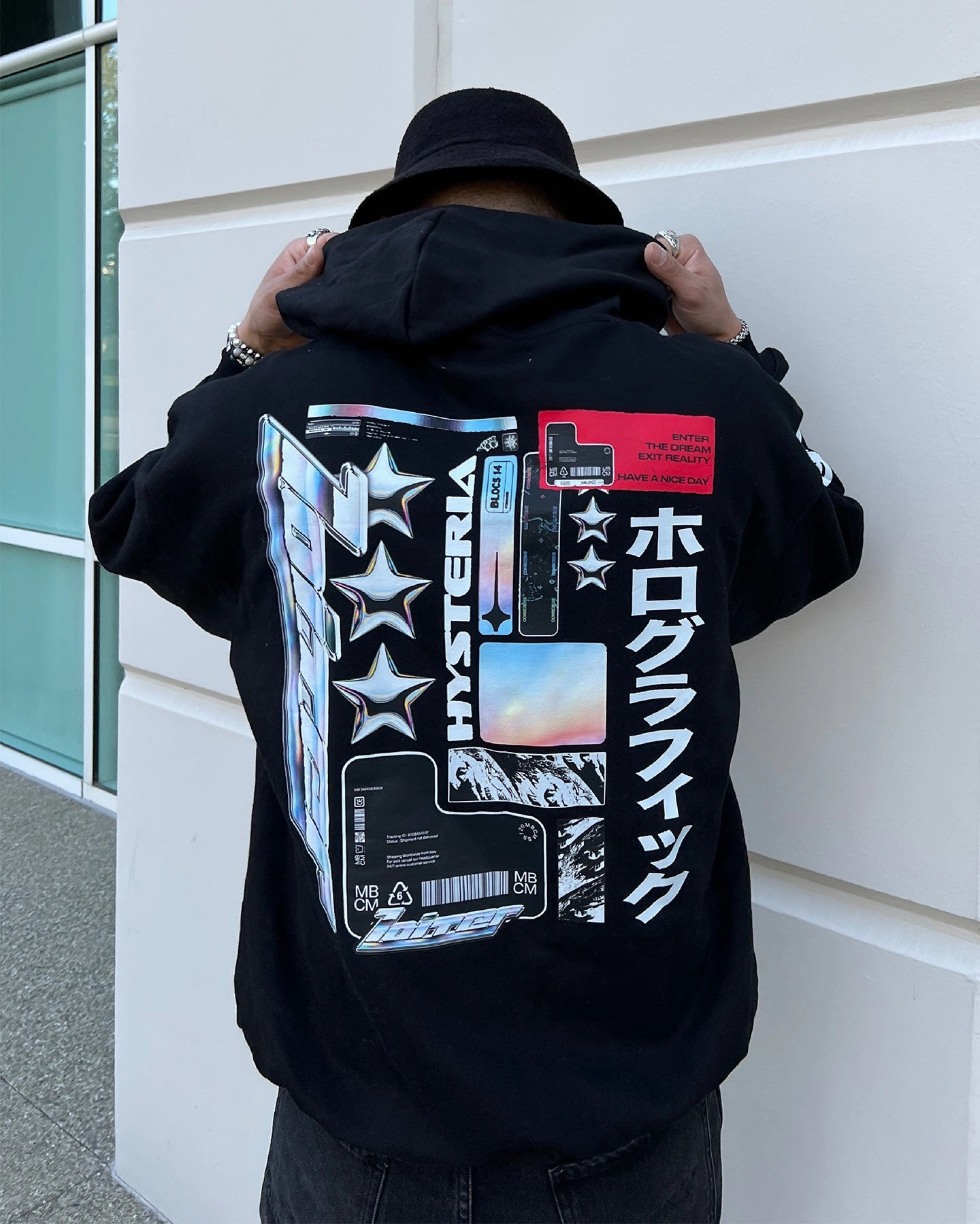 Trail Friendly Loiter Constellation Hoodie Black