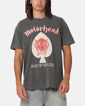 Active Lifestyle Motorhead Flat Ace T-Shirt Black Vintage