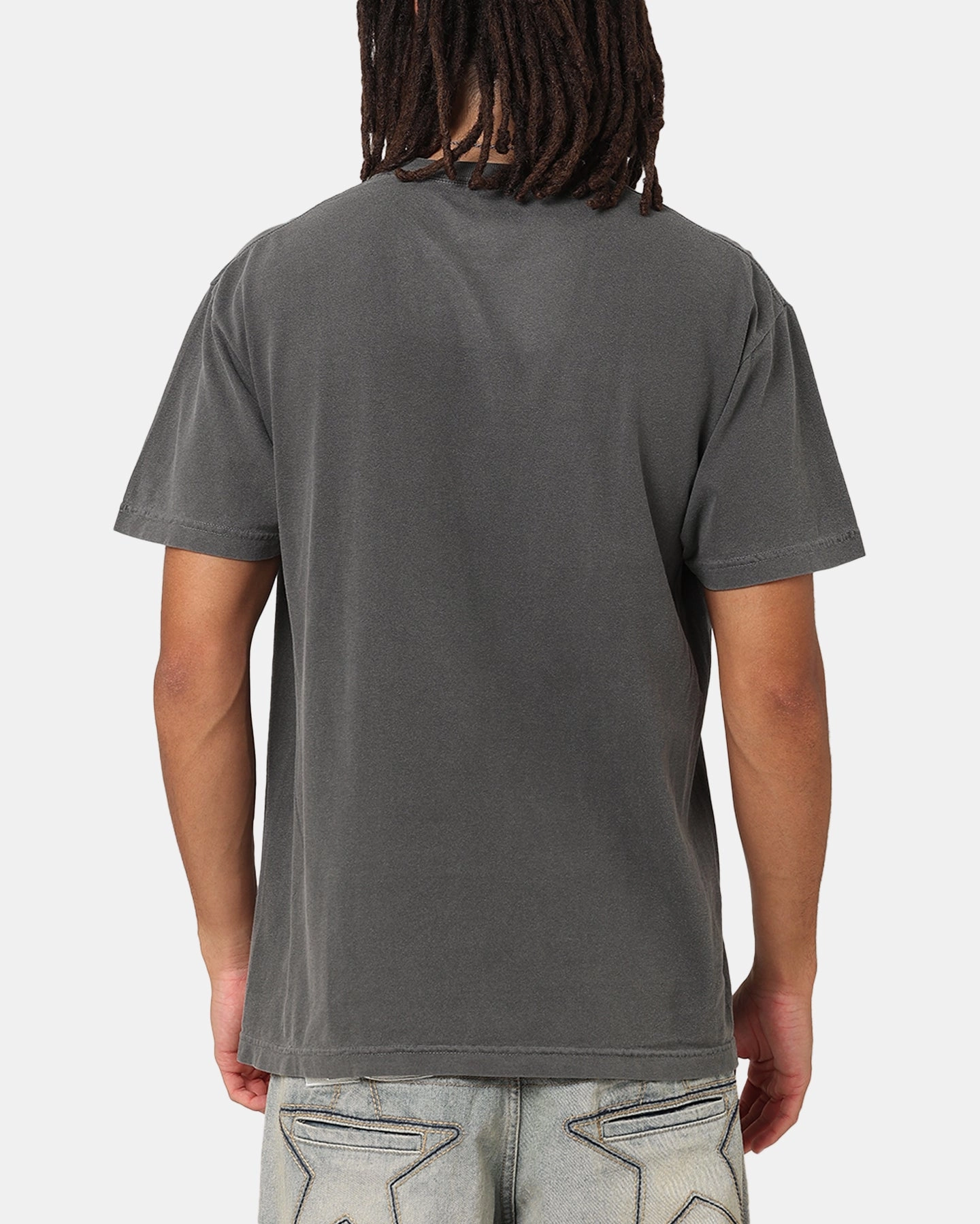 Motorhead Flat Ace T-Shirt Black Vintage Versatile Style Trend Circular Knit Construction