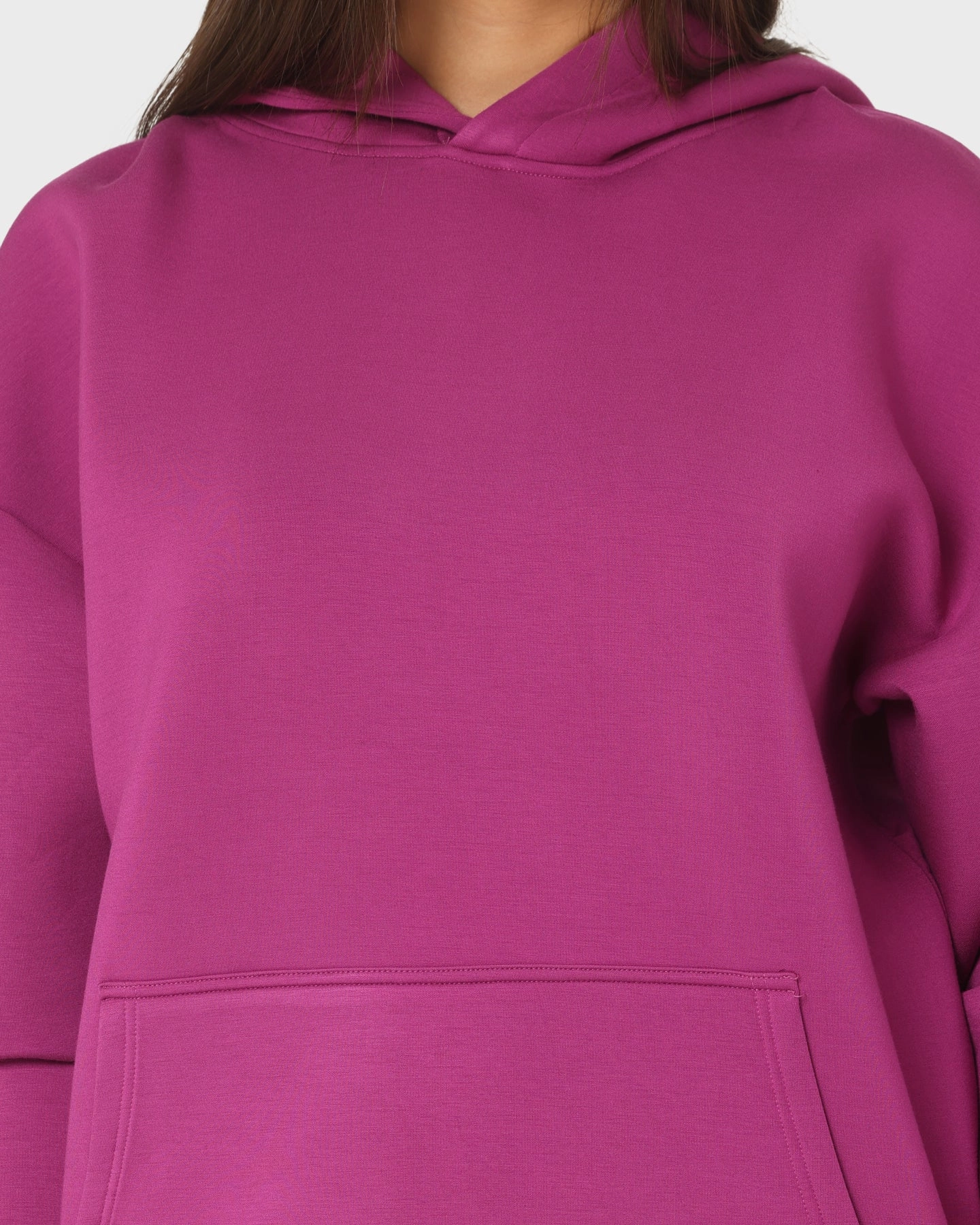 Polyester Adaptive Temperature Control XXIII Riaz Hoodie Dark Grape
