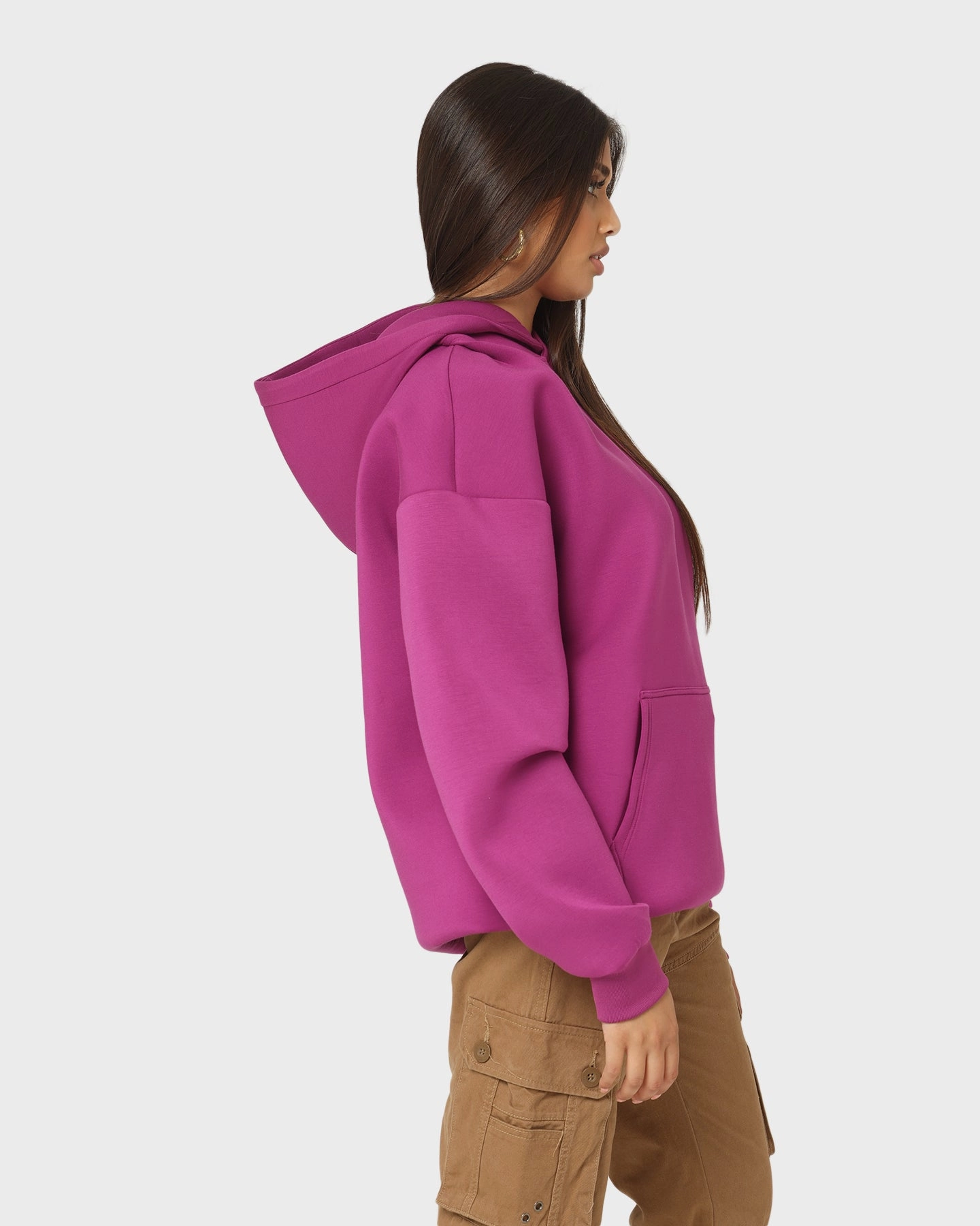 Quick Drying XXIII Riaz Hoodie Dark Grape