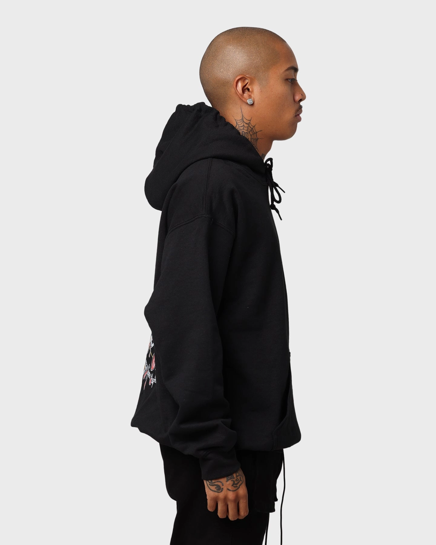 Guns N Roses Bleeding Skull Hoodie Black Speak Insulated Wear