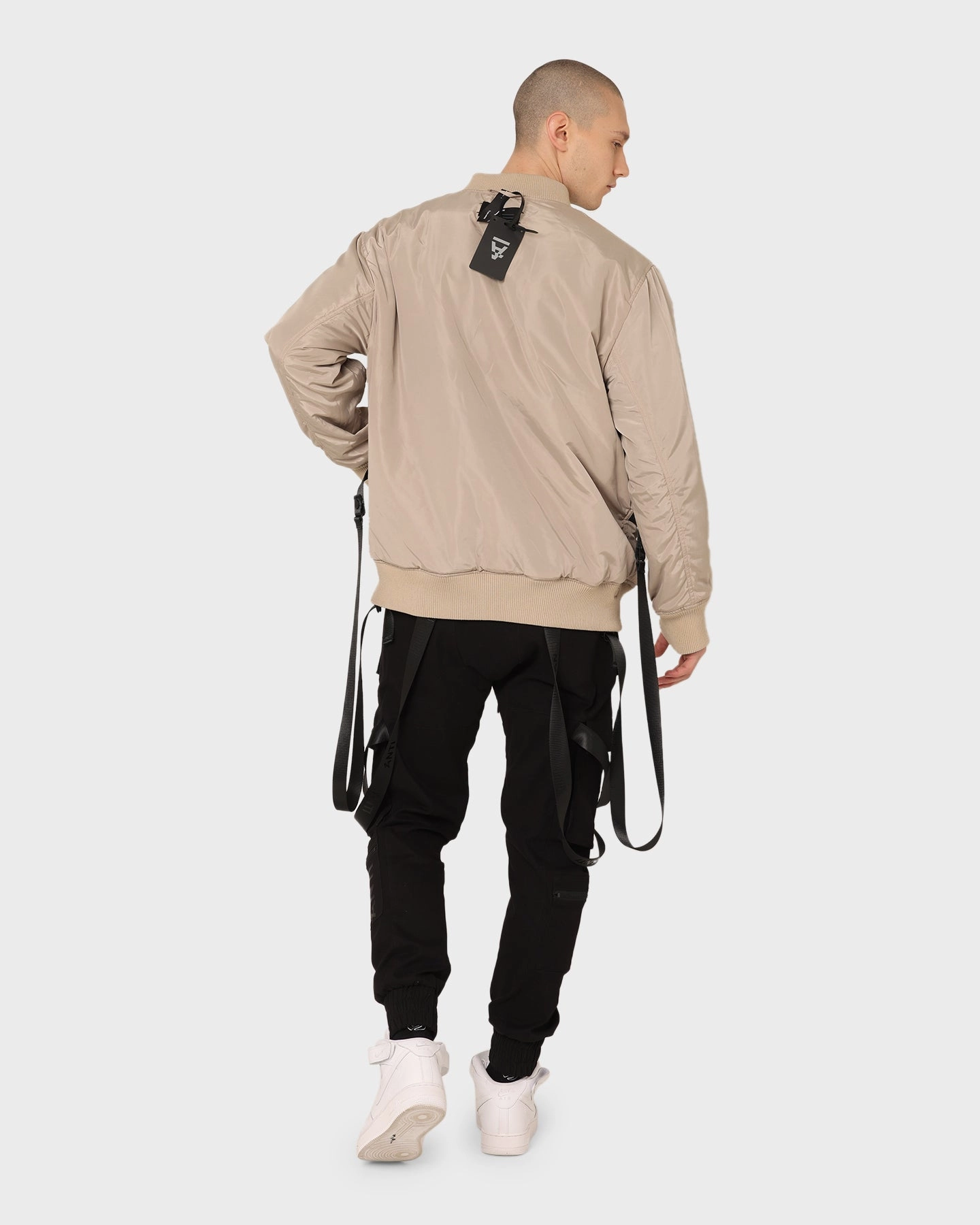 The Anti Order Glasnost Bomber Jacket Black/Bone Learn Slimming