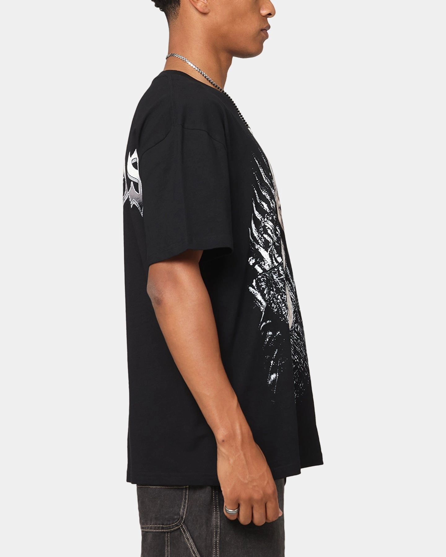 Goat Crew X Game Of Thrones Mother Of Dragons Vintage T-Shirt Black Acidwash Timeless Fashion