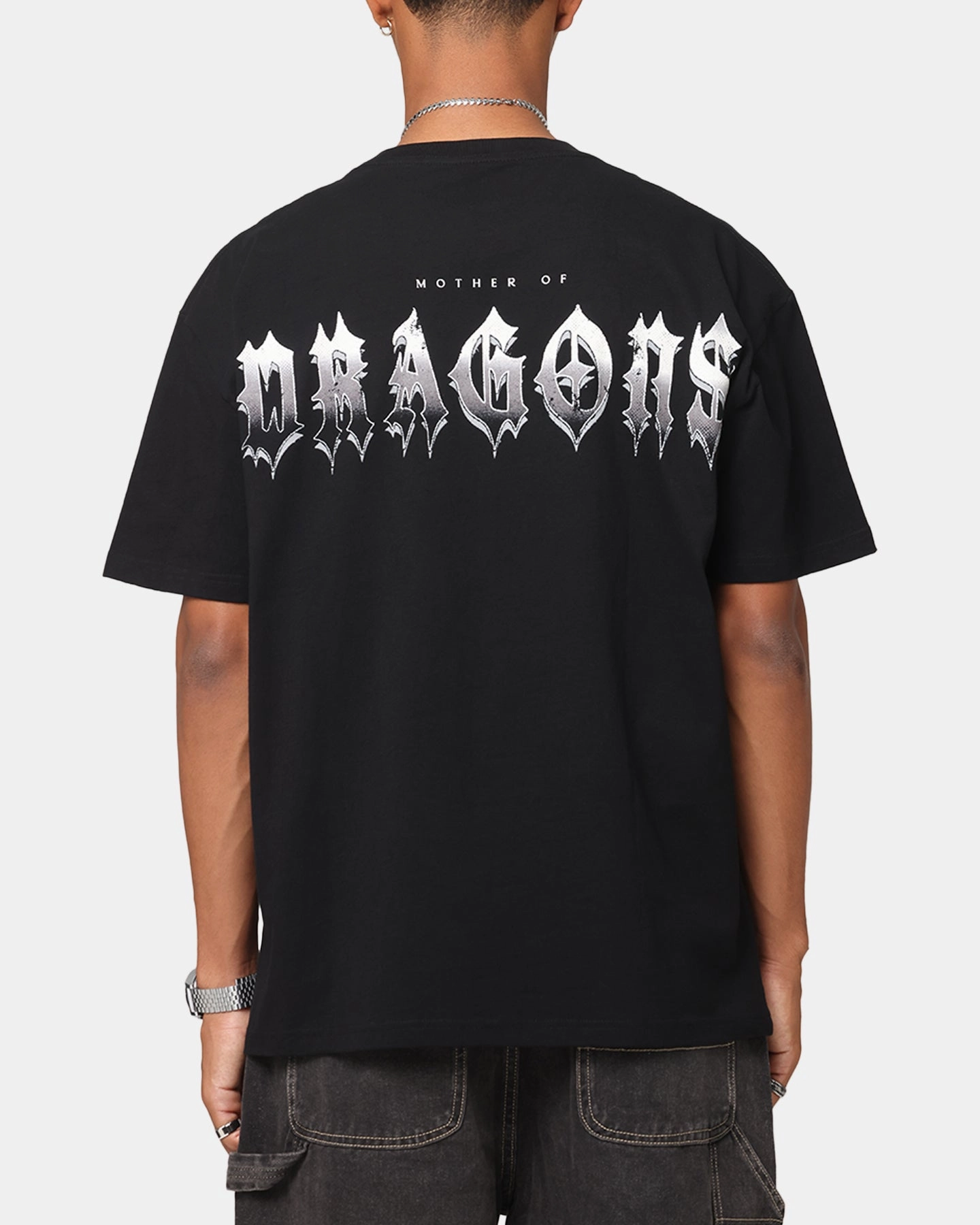 FadeResistant Coating Goat Crew X Game Of Thrones Mother Of Dragons Vintage T-Shirt Black Acidwash