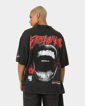 Loiter Firestarter Vintage T-Shirt Vintage Black Versatile Style Chic and Soft