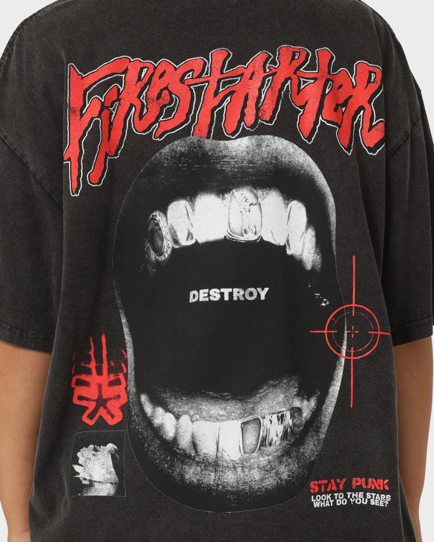 insulated Loiter Firestarter Vintage T-Shirt Vintage Black