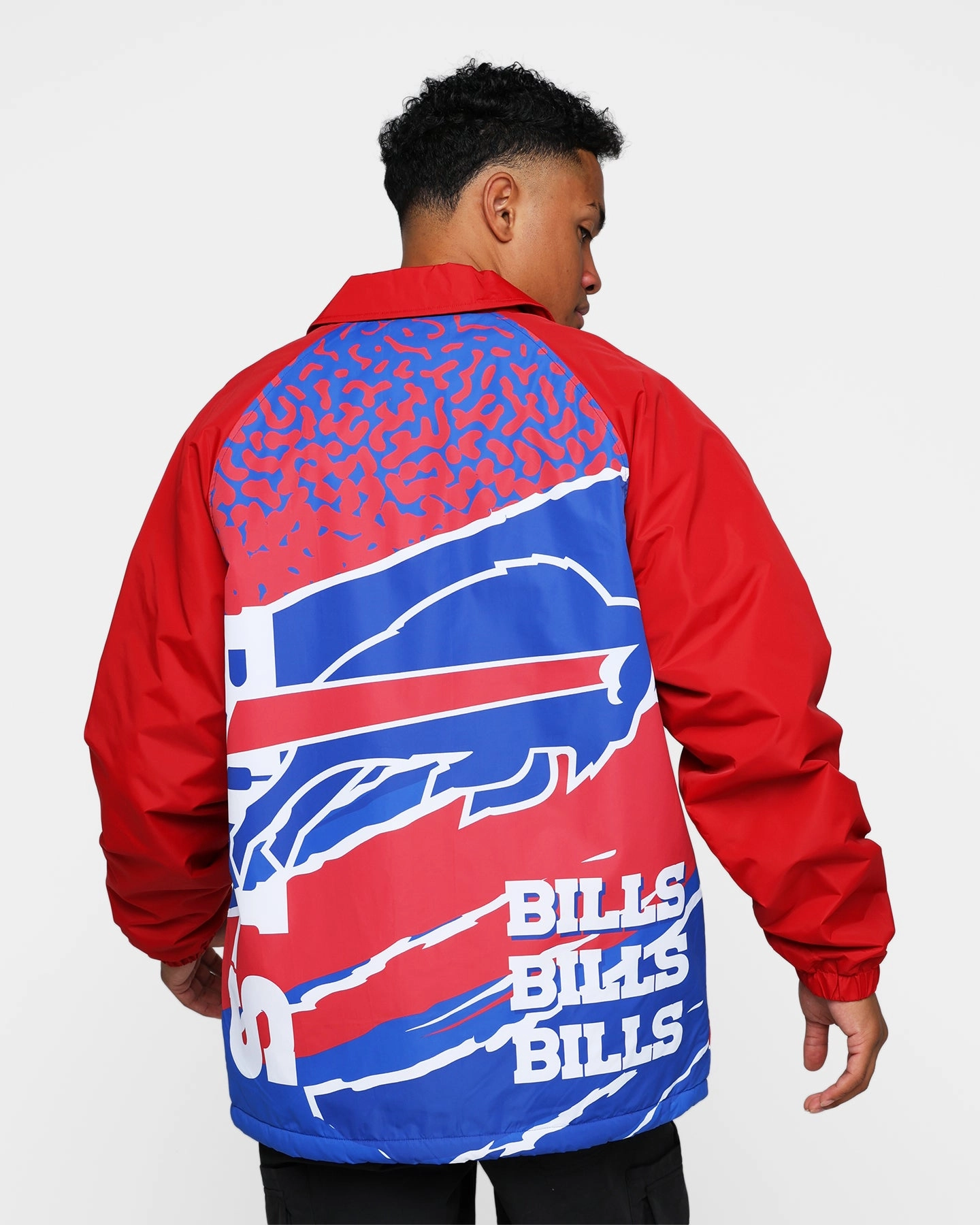 New Era Buffalo Bills Coach Jacket Blue Friendship