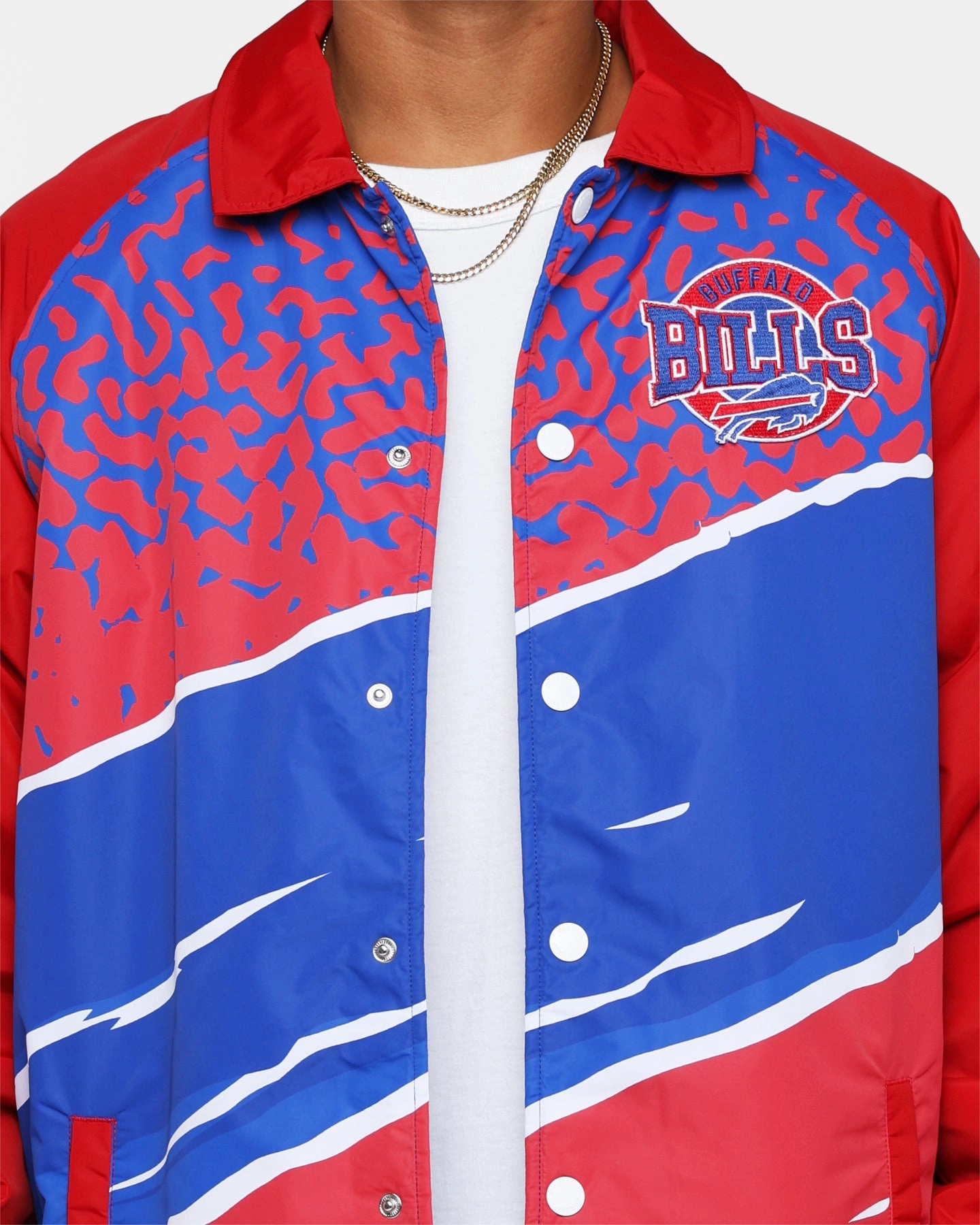 High-Performance Wear festival New Era Buffalo Bills Coach Jacket Blue