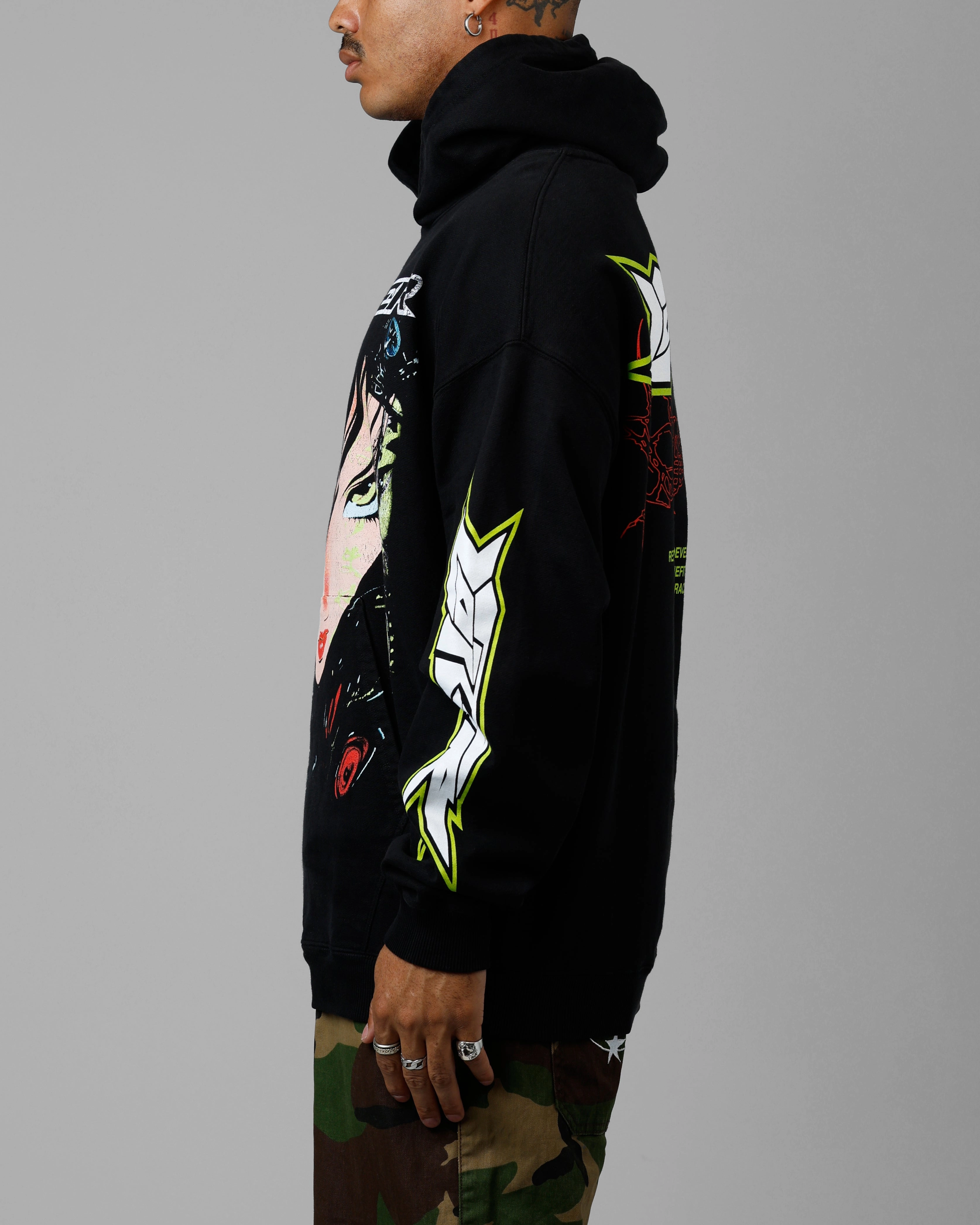 Prize Loiter Project Dark Premium Hoodie Black