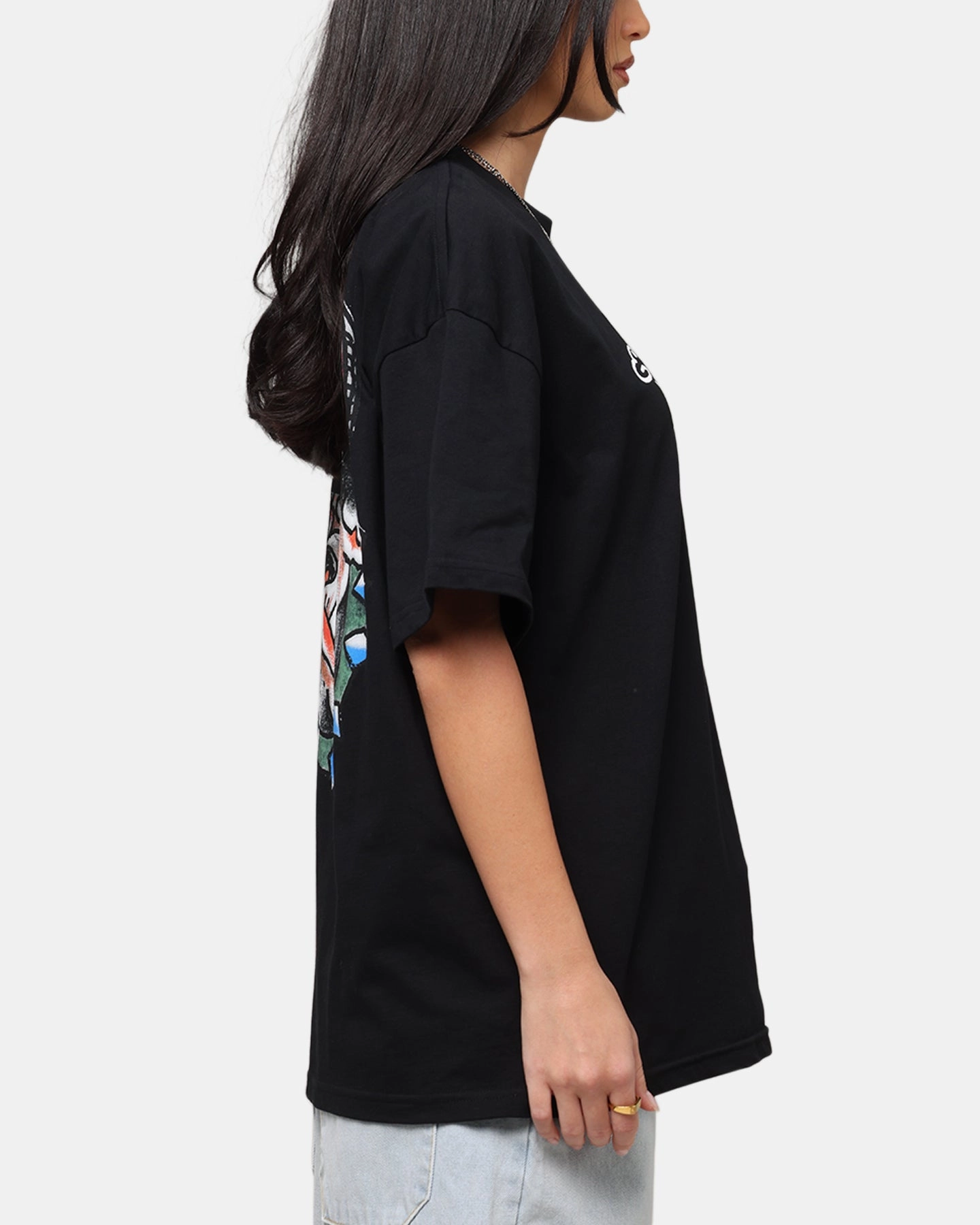 Ed Hardy Bulldog T-Shirt Black proper length Effortless Vibe
