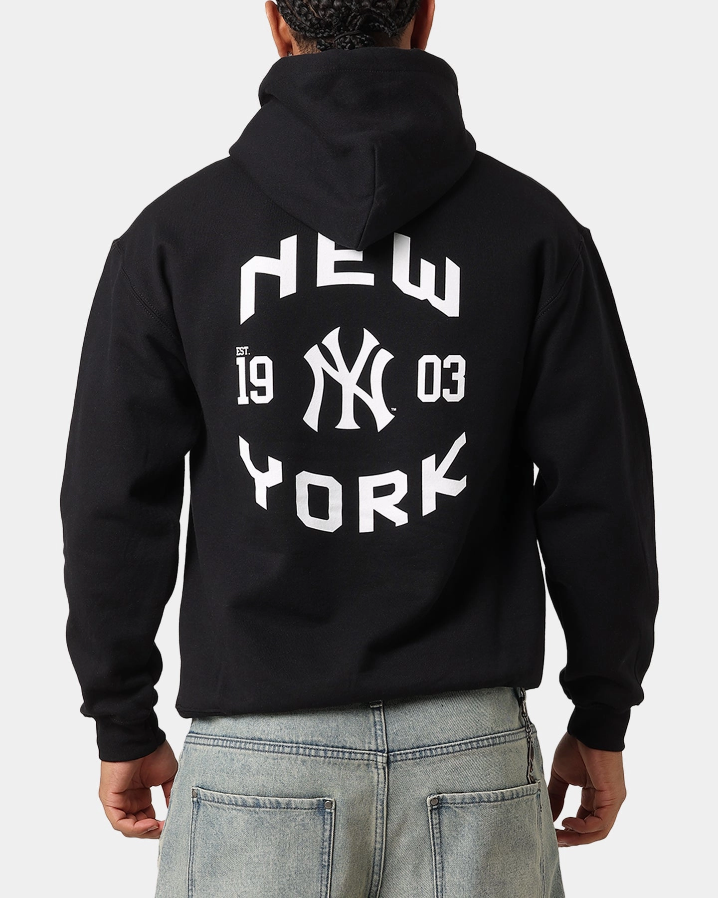 Calendar Majestic Athletic New York Yankees Doyers Chest Hoodie Black