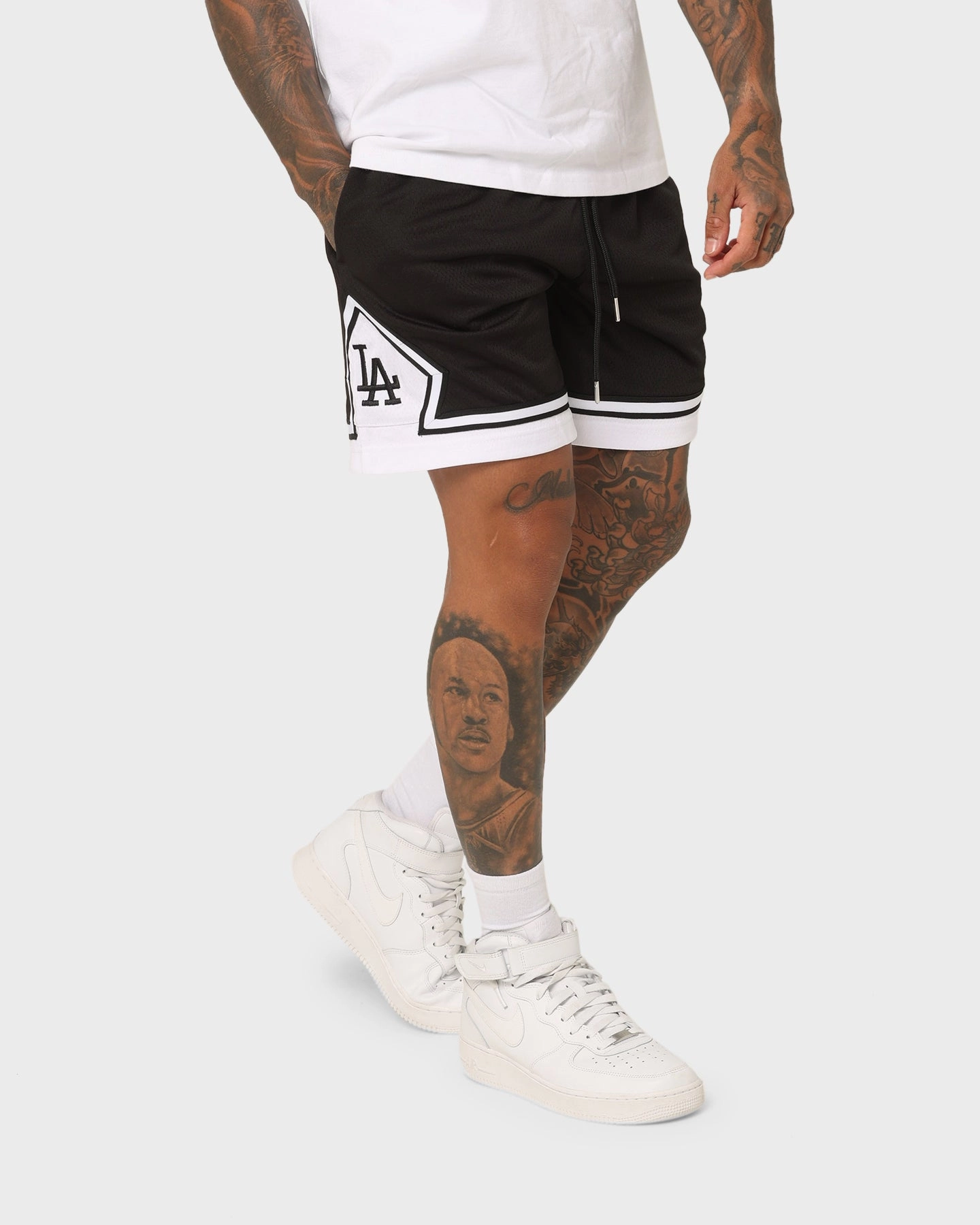 souvenir choice New Era Los Angeles Dodgers Mesh Shorts Black