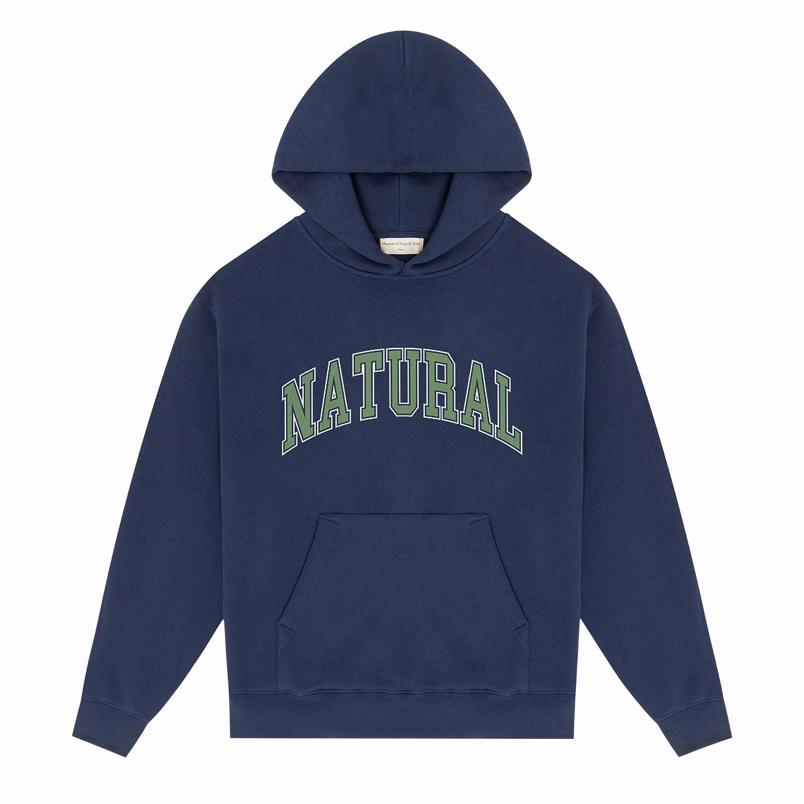 Museum Of Peace And Quiet Natural Hoodie 'Navy' Visible